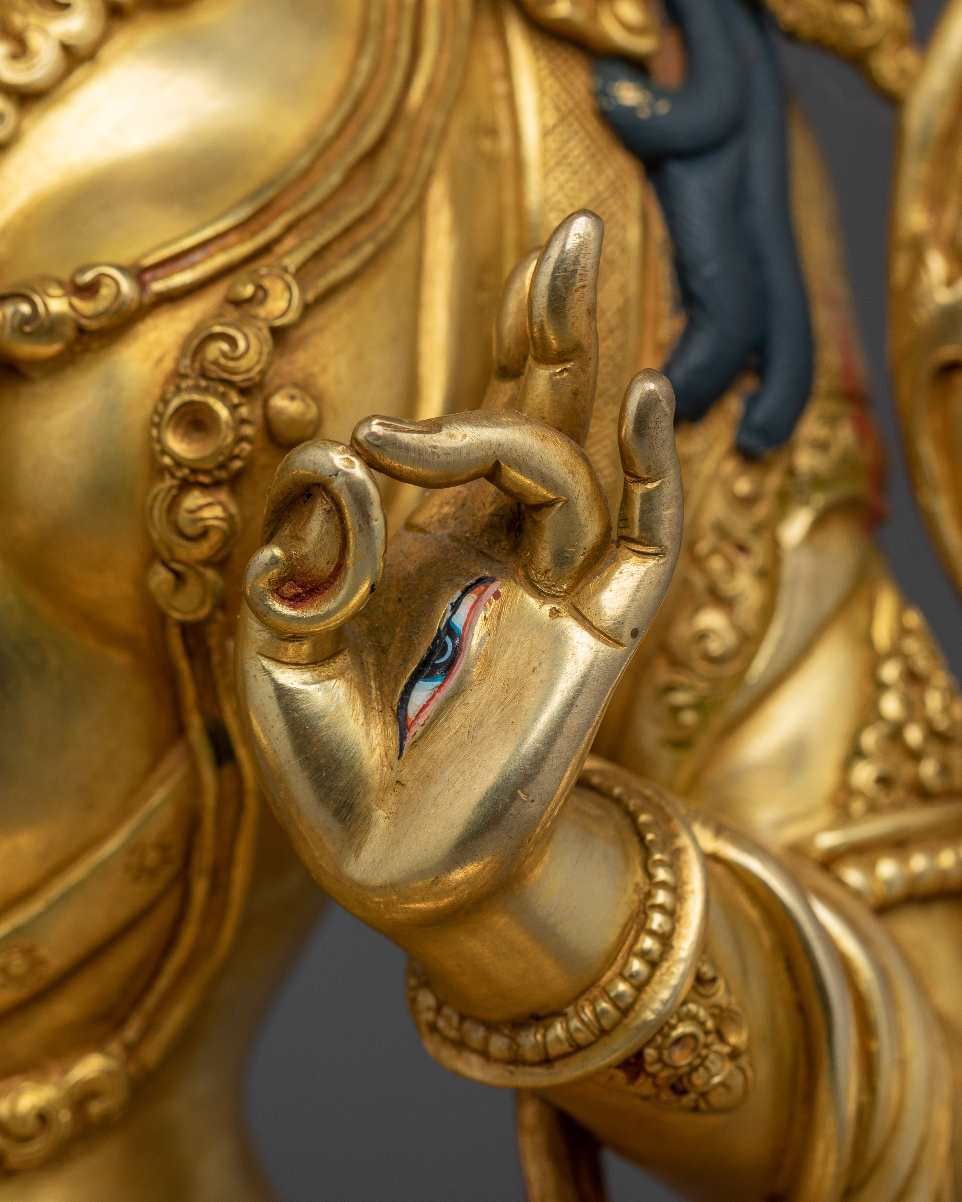 Golden Sita Tara Handmade Statue | Healing Goddess