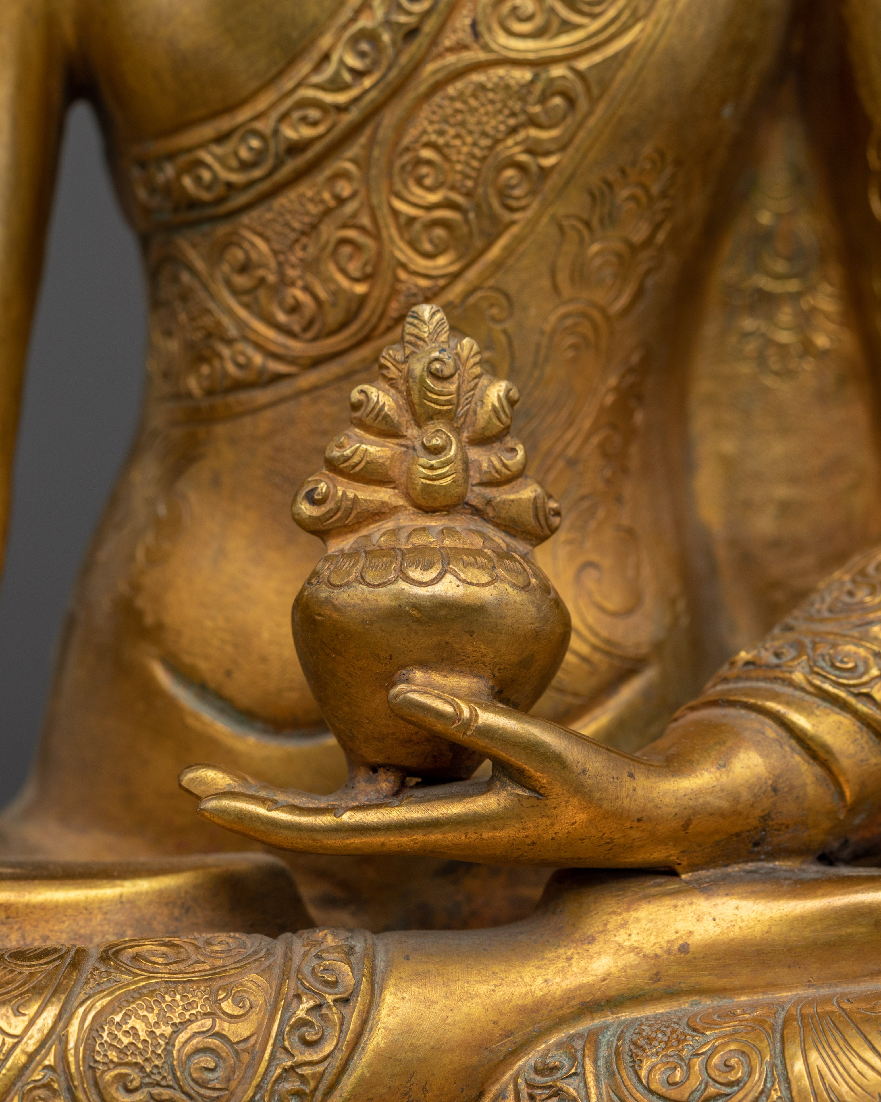 Buddhist Healing Buddha Bhaisajyaguru | Buddhist Spiritual Decor