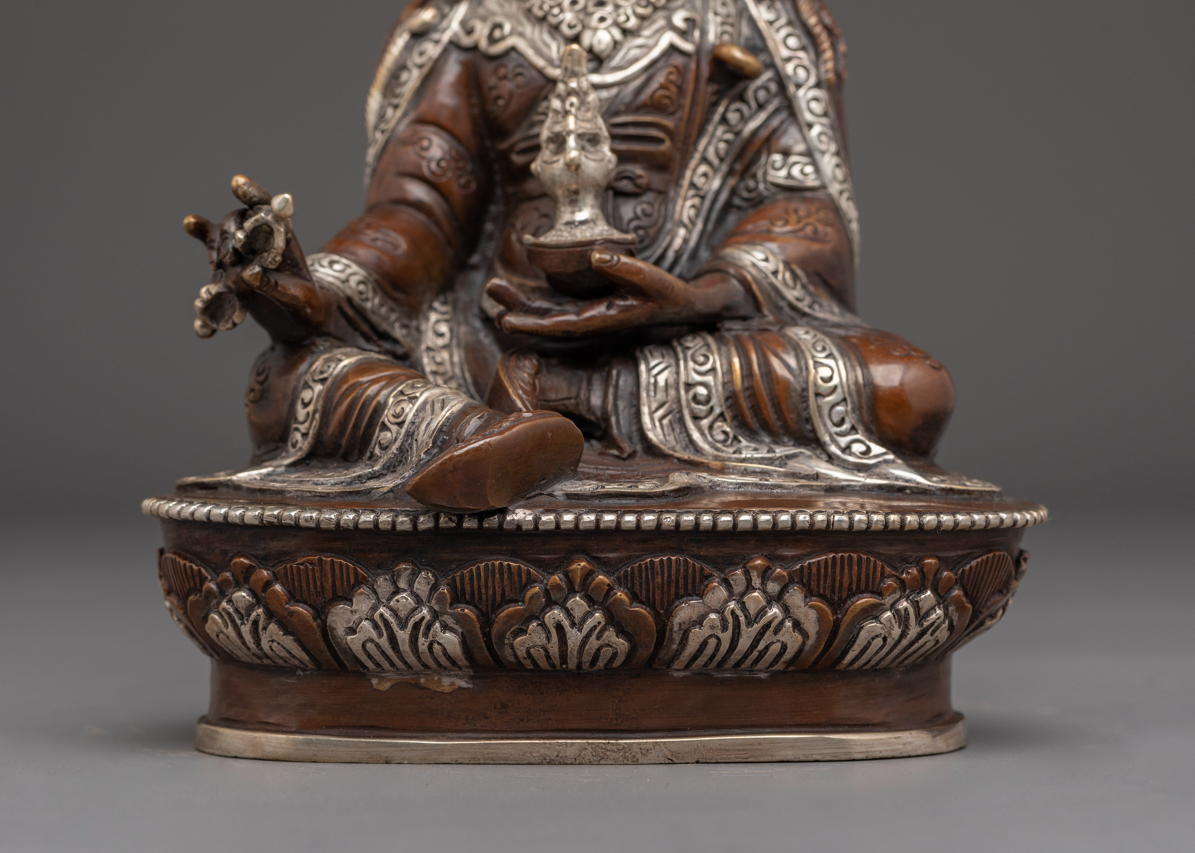Meditation Deity Guru Rinpoche Statue | Vajrayana Master