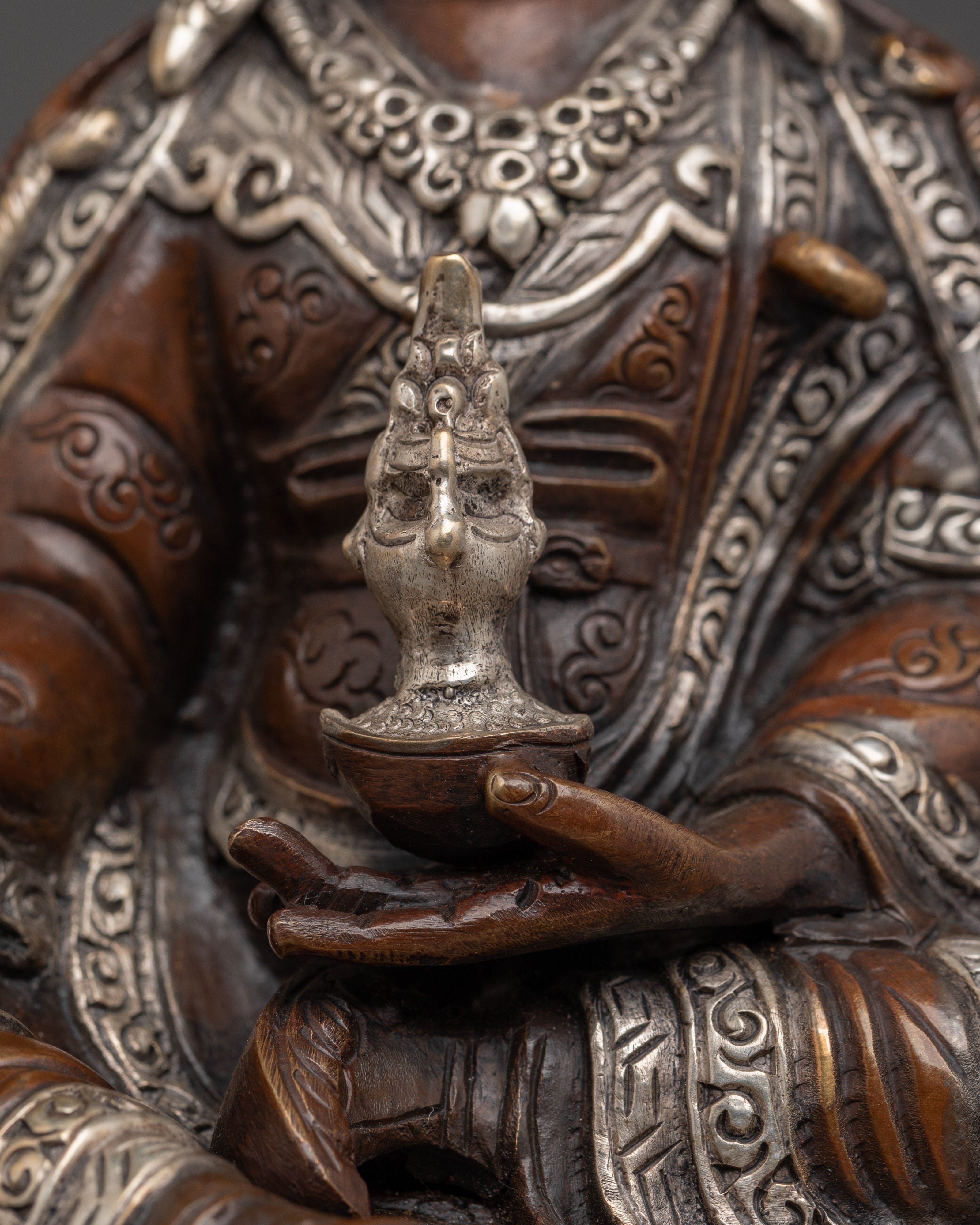 Meditation Deity Guru Rinpoche Statue | Vajrayana Master