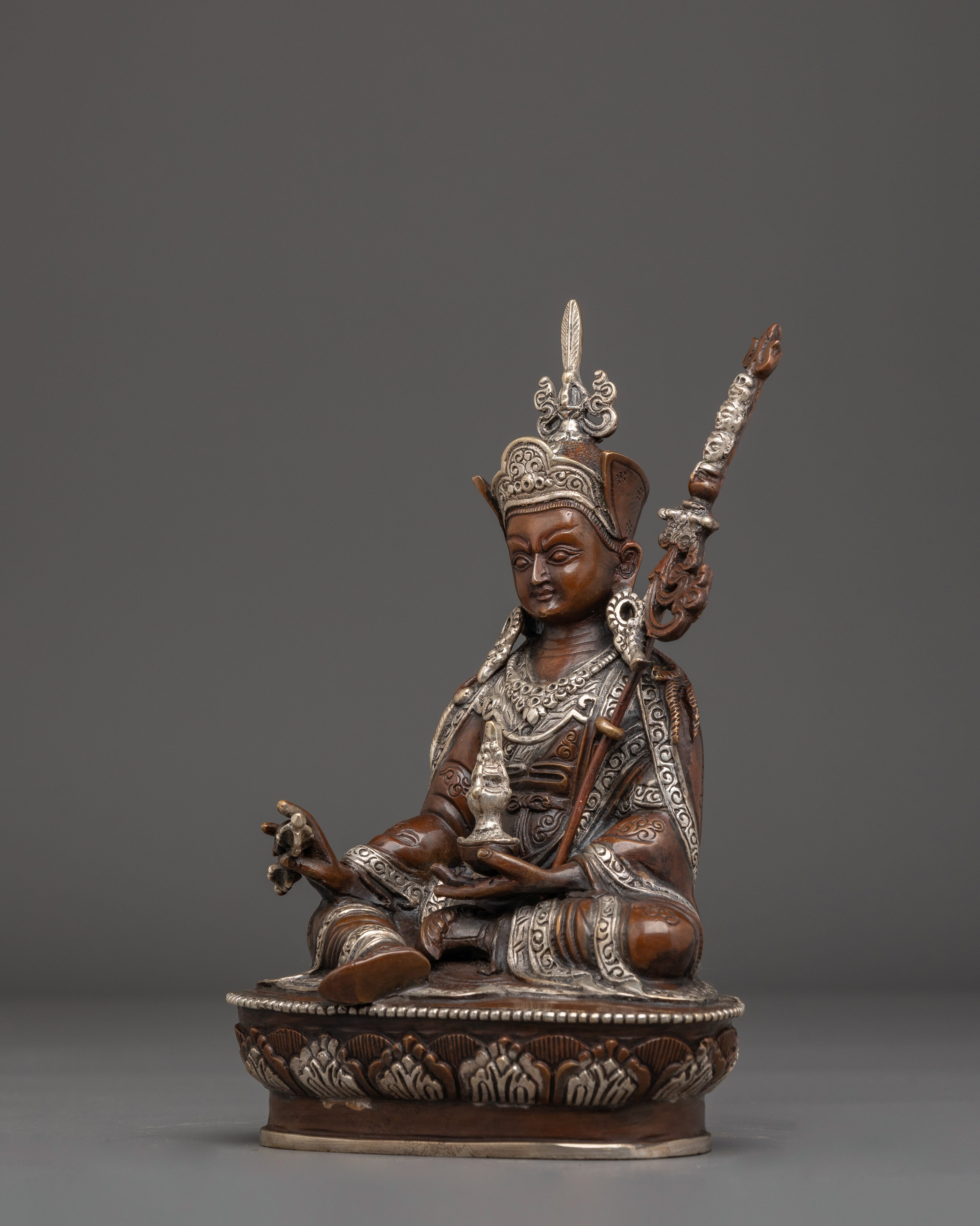 Meditation Deity Guru Rinpoche Statue | Vajrayana Master