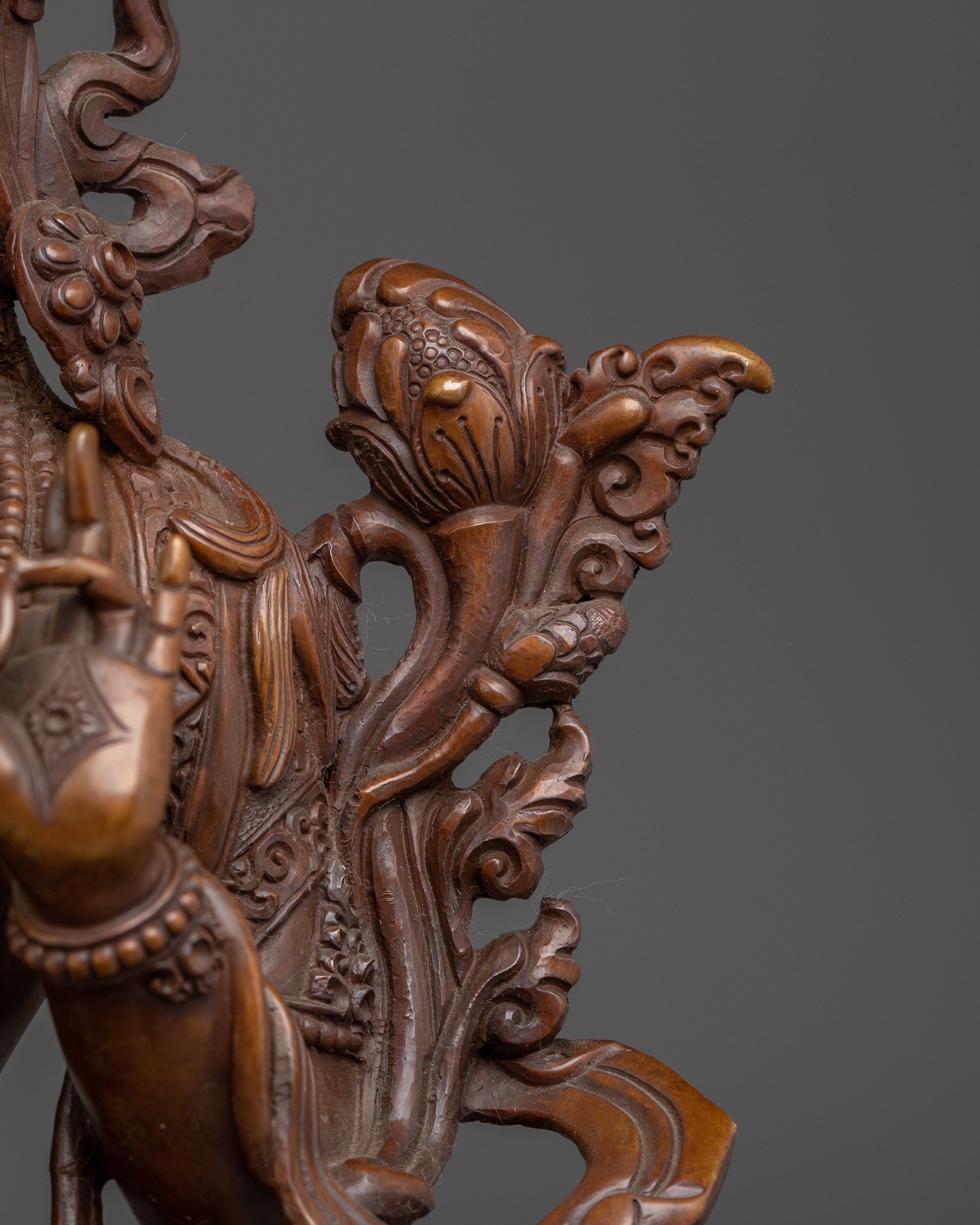 Compassion Goddess Green Tara Sculpture | Tibetan Buddhism