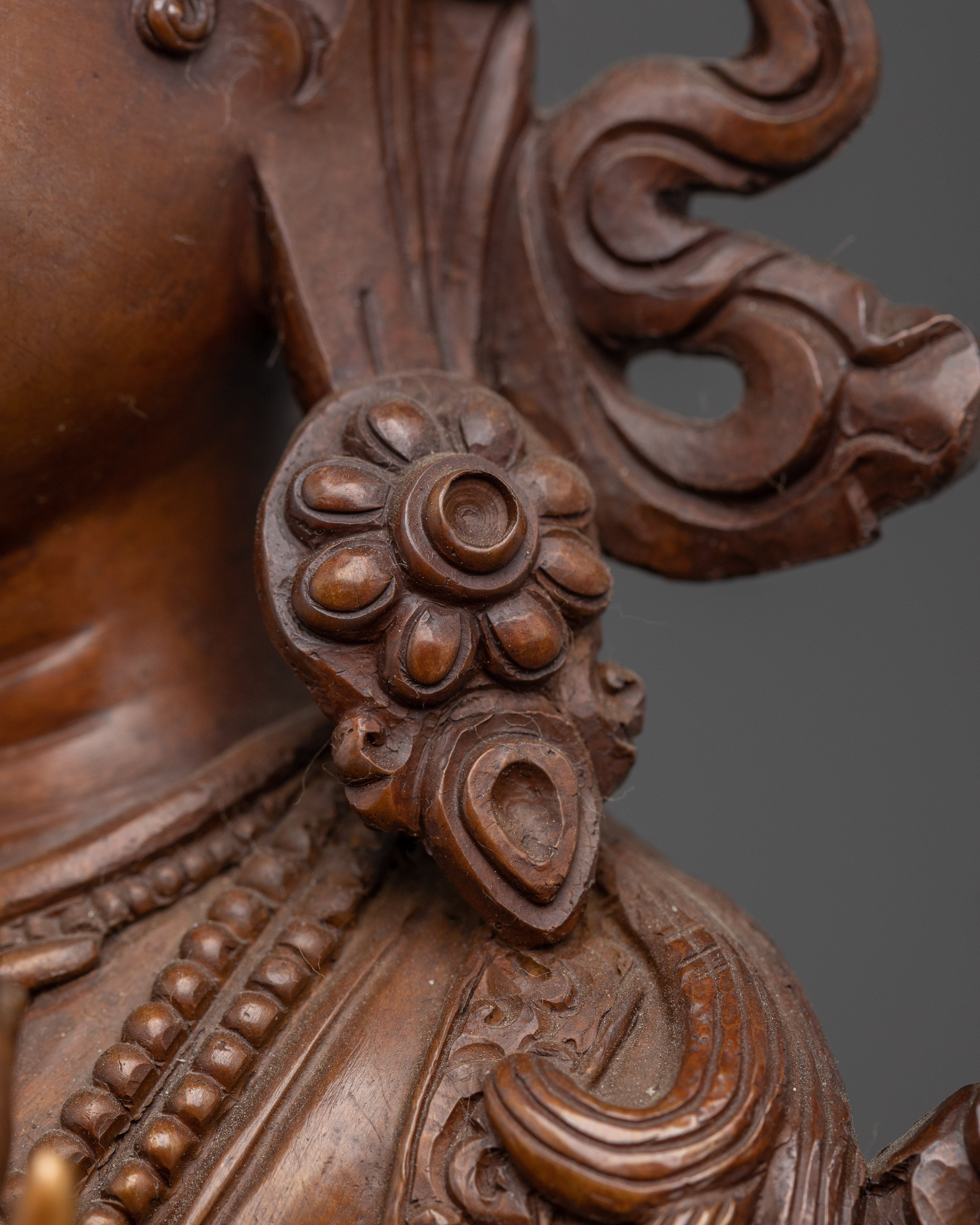 Compassion Goddess Green Tara Sculpture | Tibetan Buddhism
