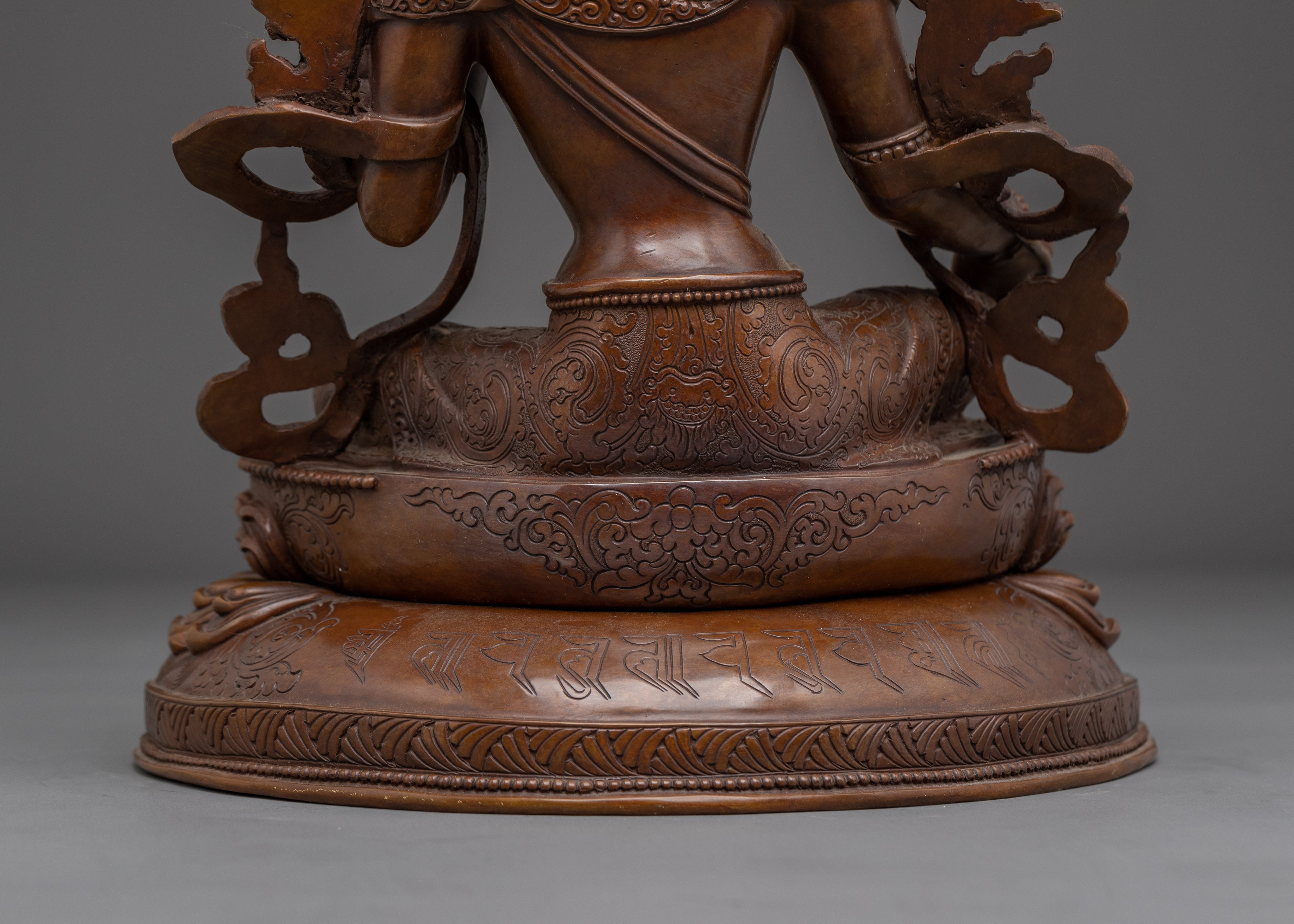 Compassion Goddess Green Tara Sculpture | Tibetan Buddhism