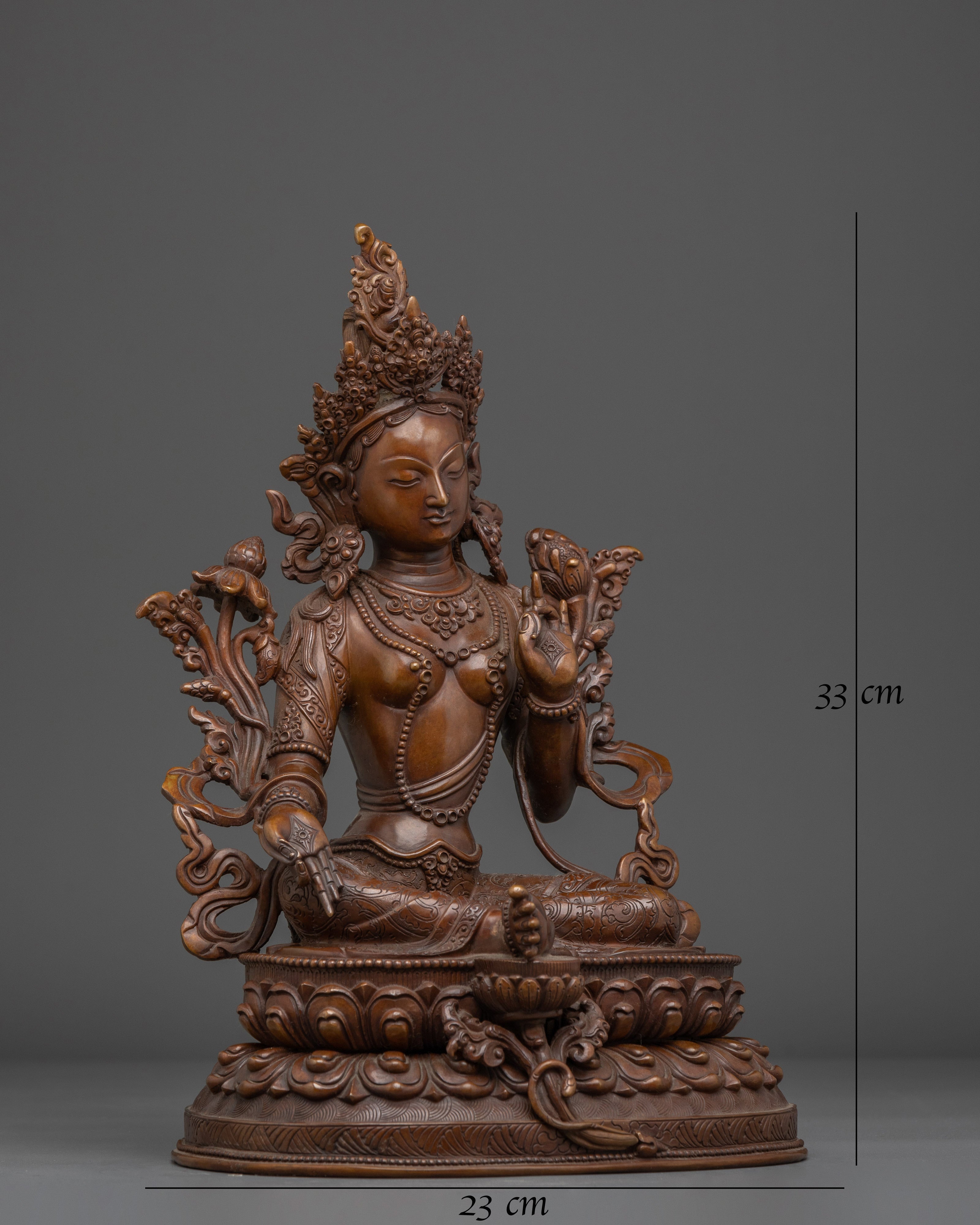 compassion-goddess-green-tara-sculpture