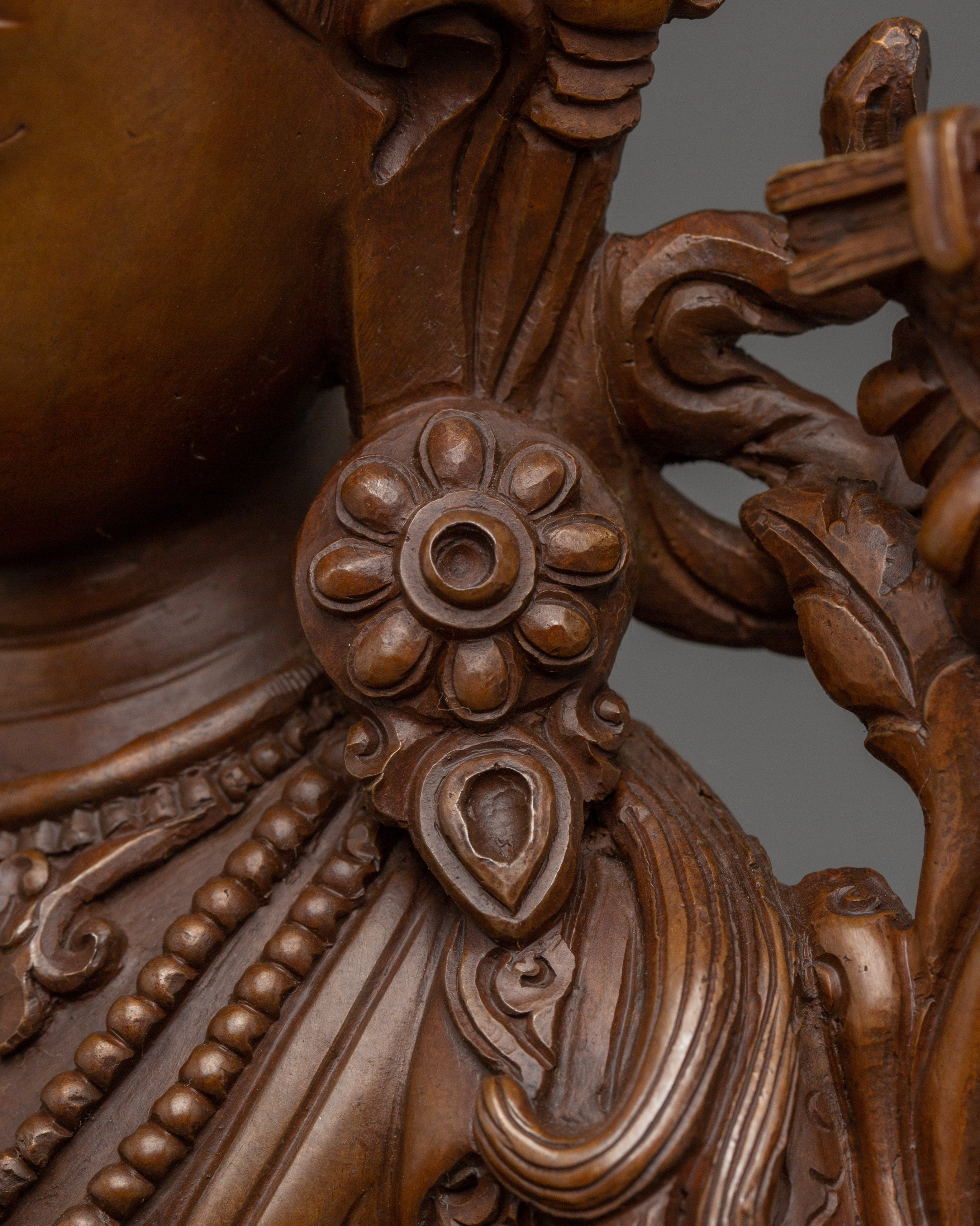 Buddhist Deity Manjushri Sculpture | Wisdom Empowerment Statue