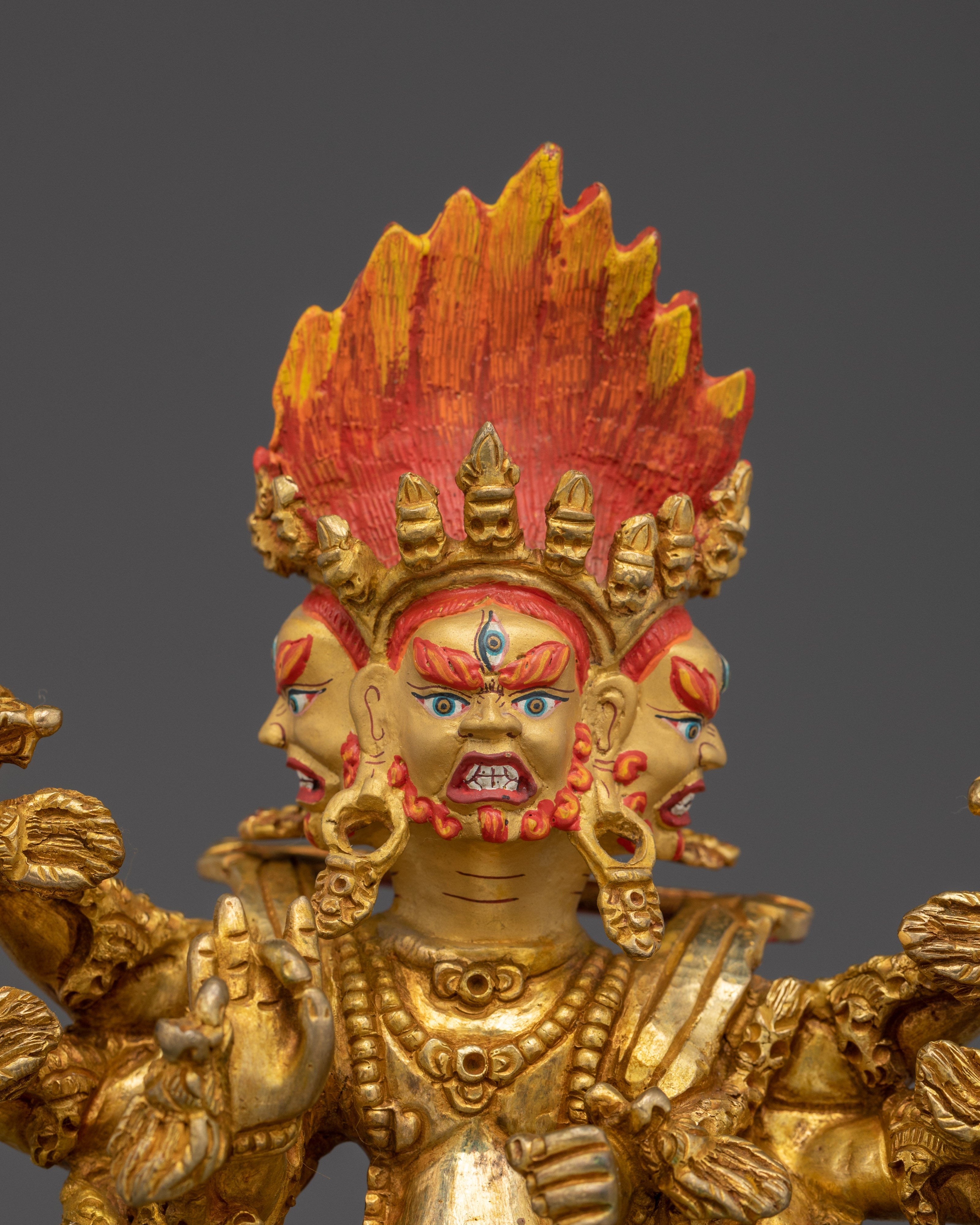 Statue of Ucchusma | A Fierce Symbol of Protection and Wisdom