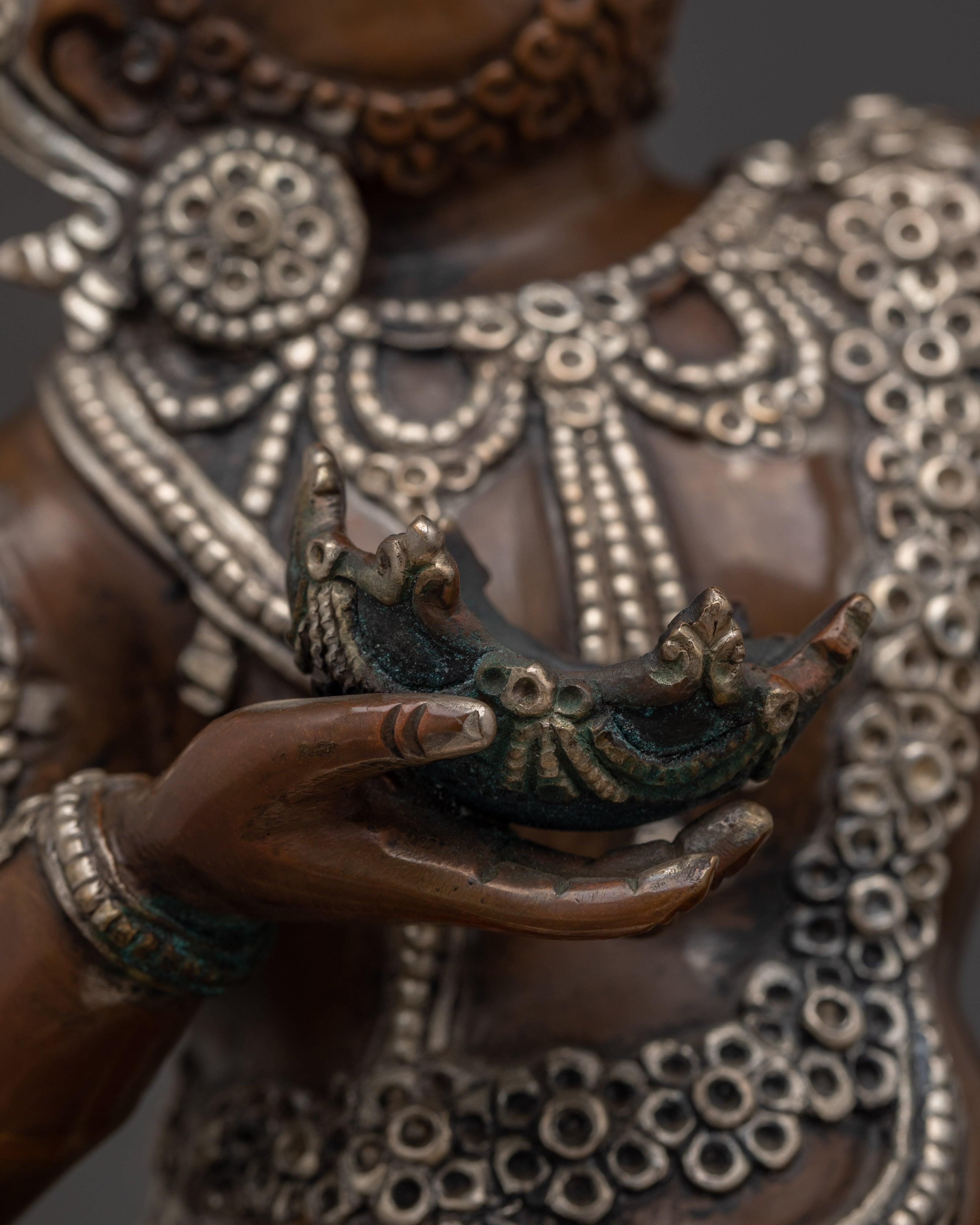 Handmade Virupa Statue | Tibetan Buddhist Yogi