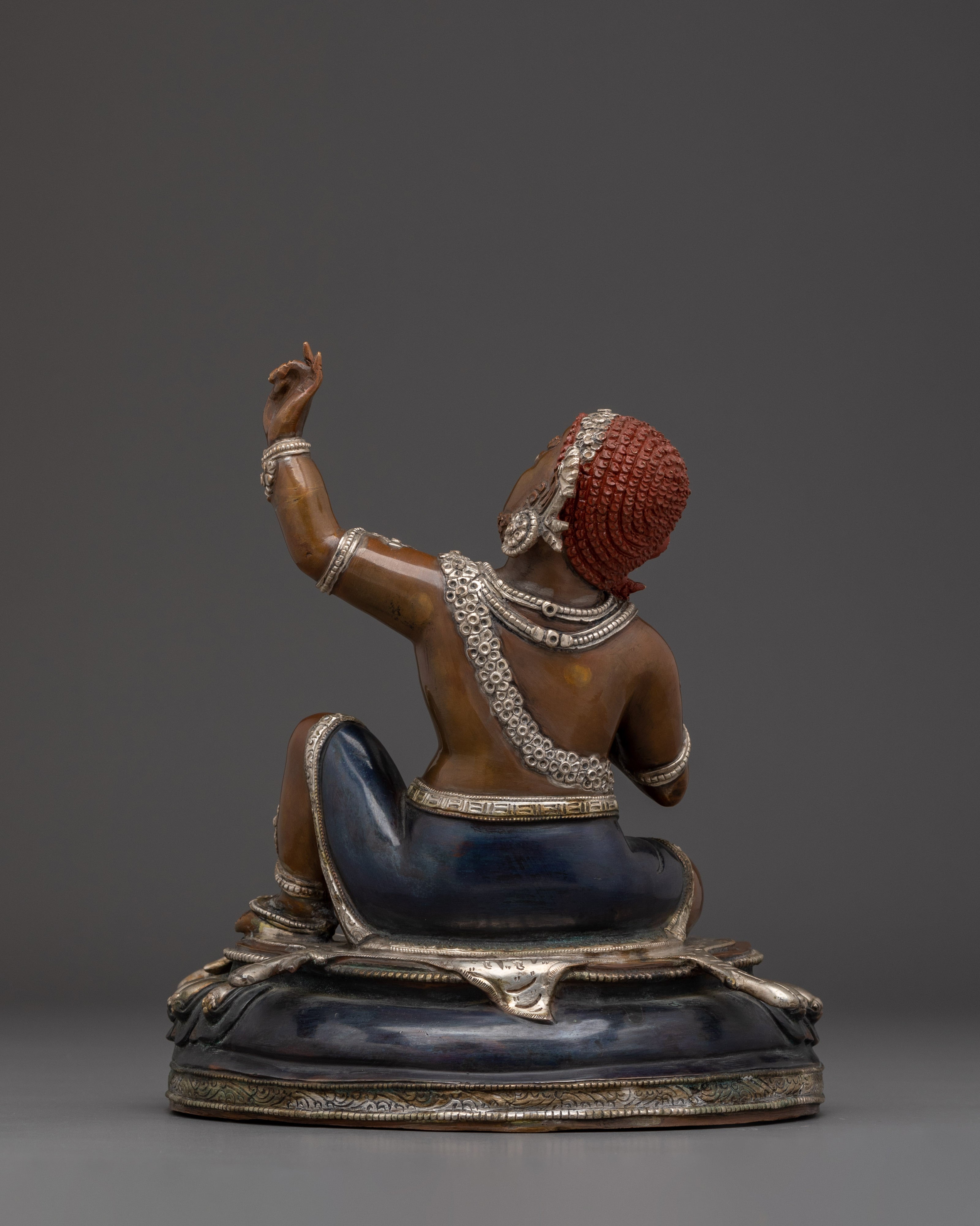 Handmade Virupa Statue | Tibetan Buddhist Yogi