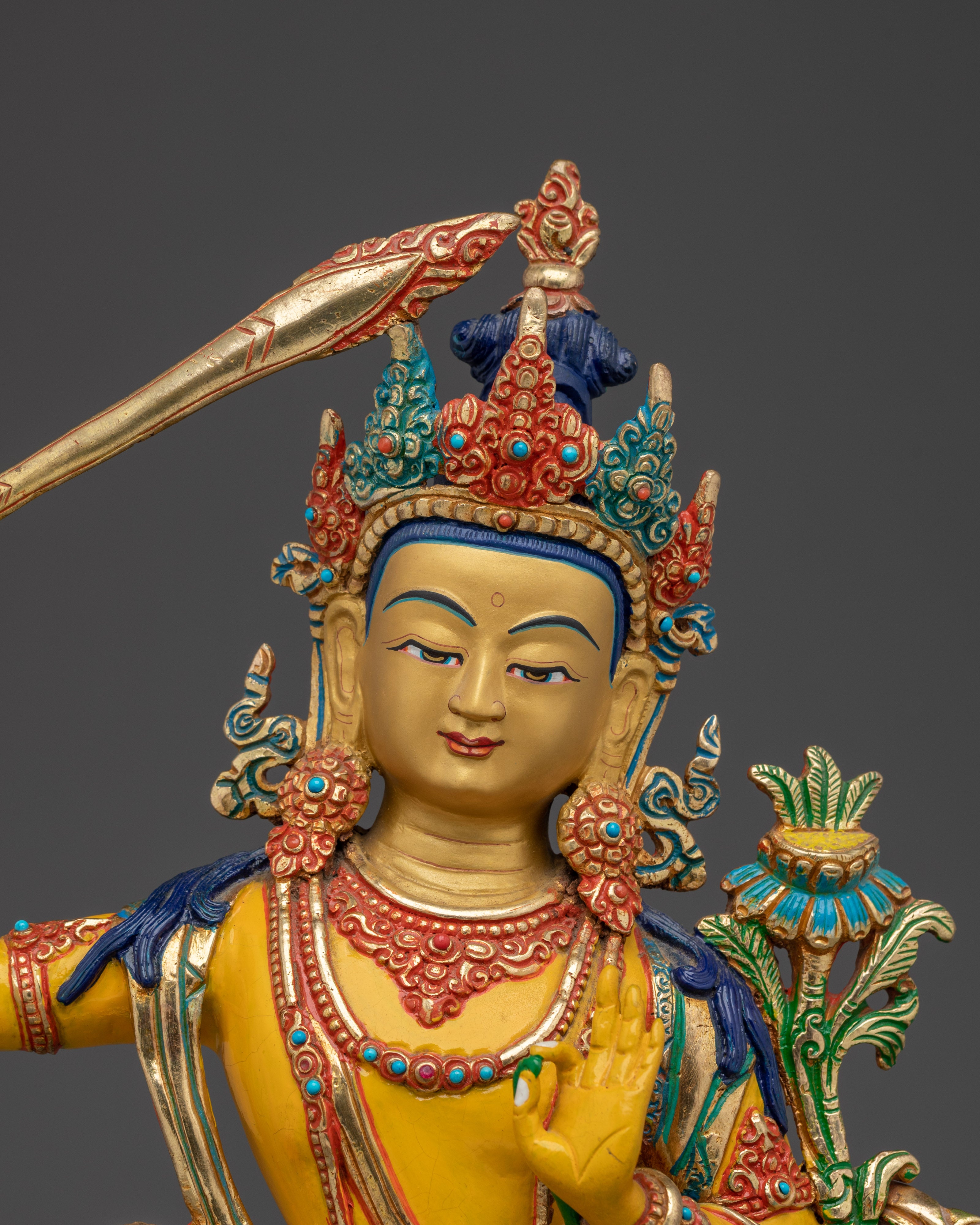 Nepalese Craftsmanship of Manjushri | Bodhisattva of Wisdom
