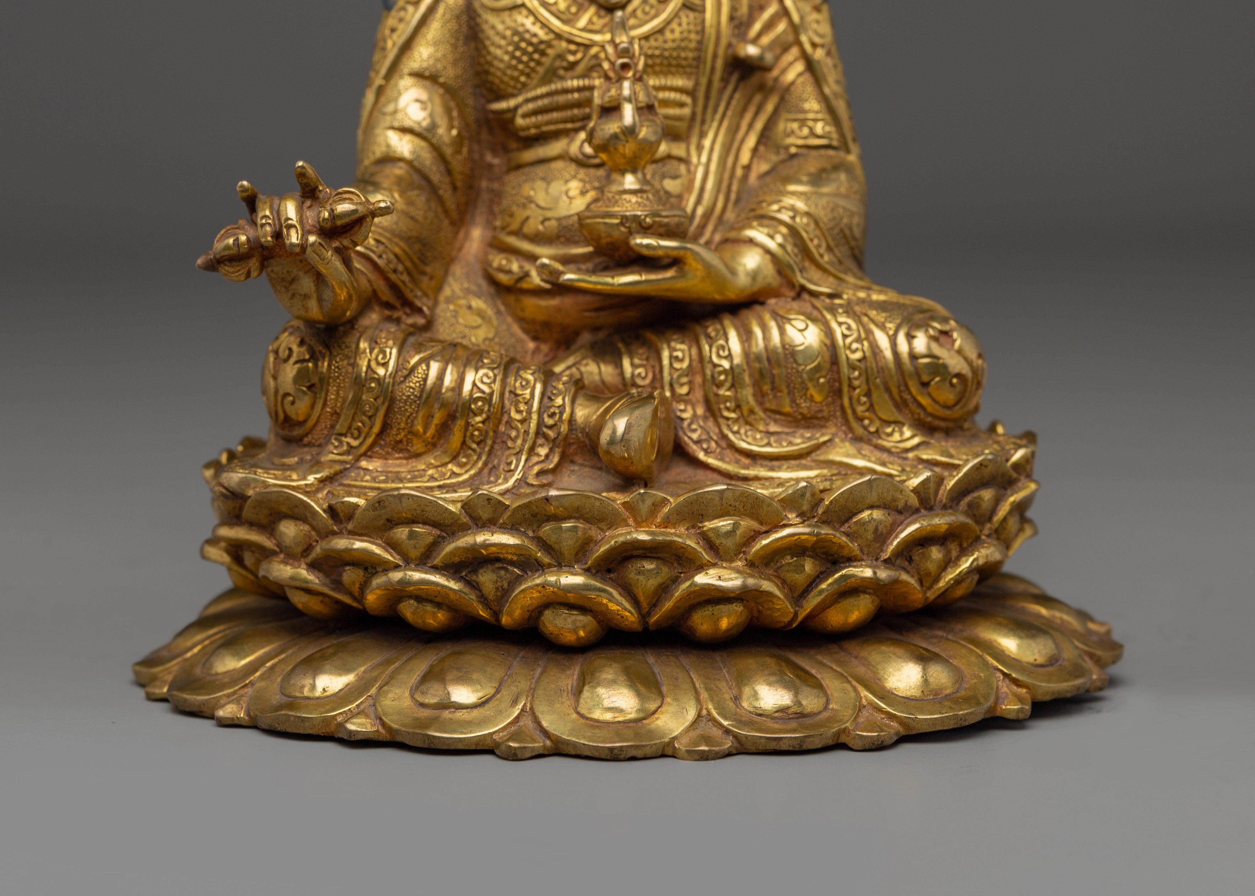 Spiritual Teacher Figurine of Guru Rinpoche | Padmasambhava Deity