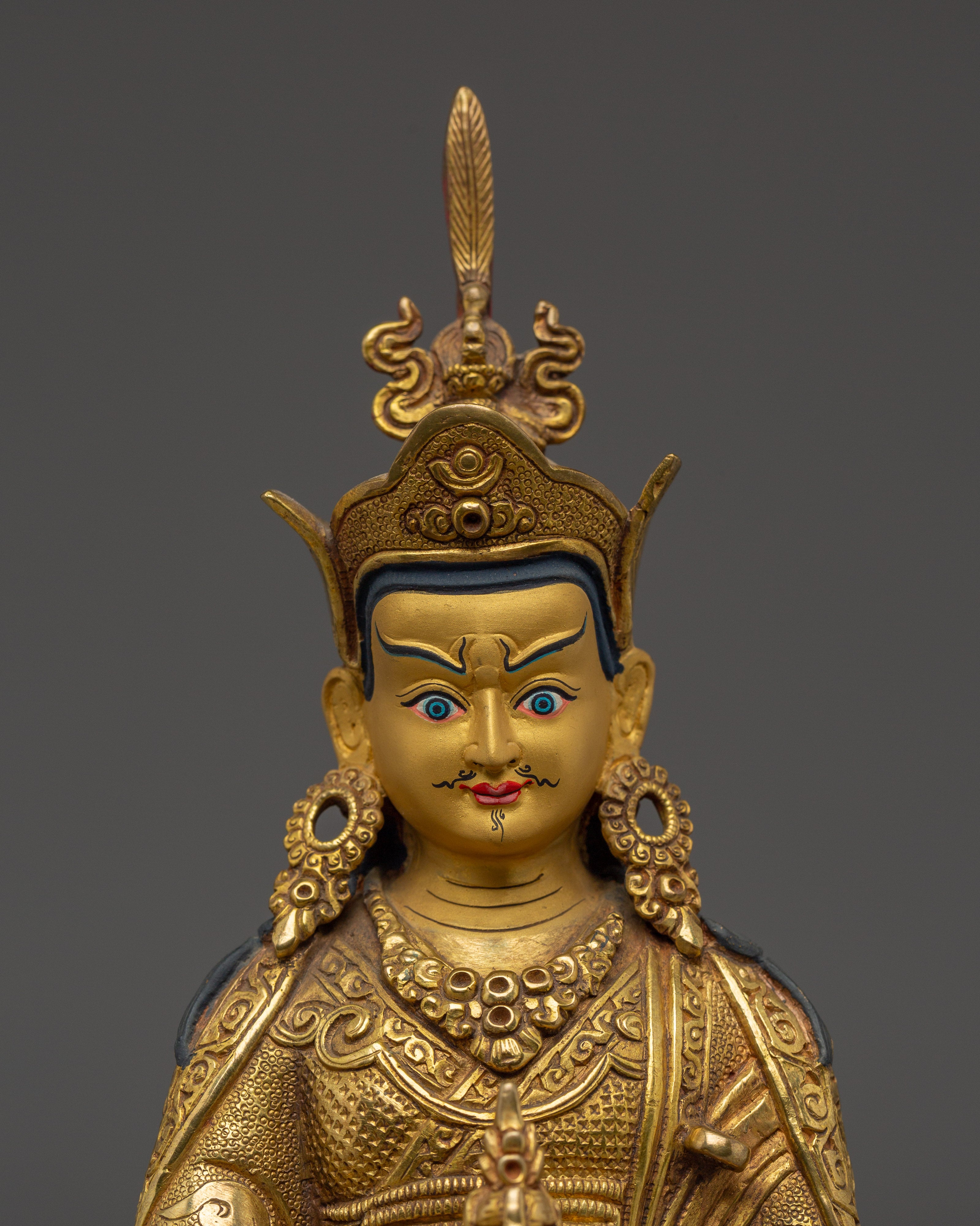 Spiritual Teacher Figurine of Guru Rinpoche | Padmasambhava Deity