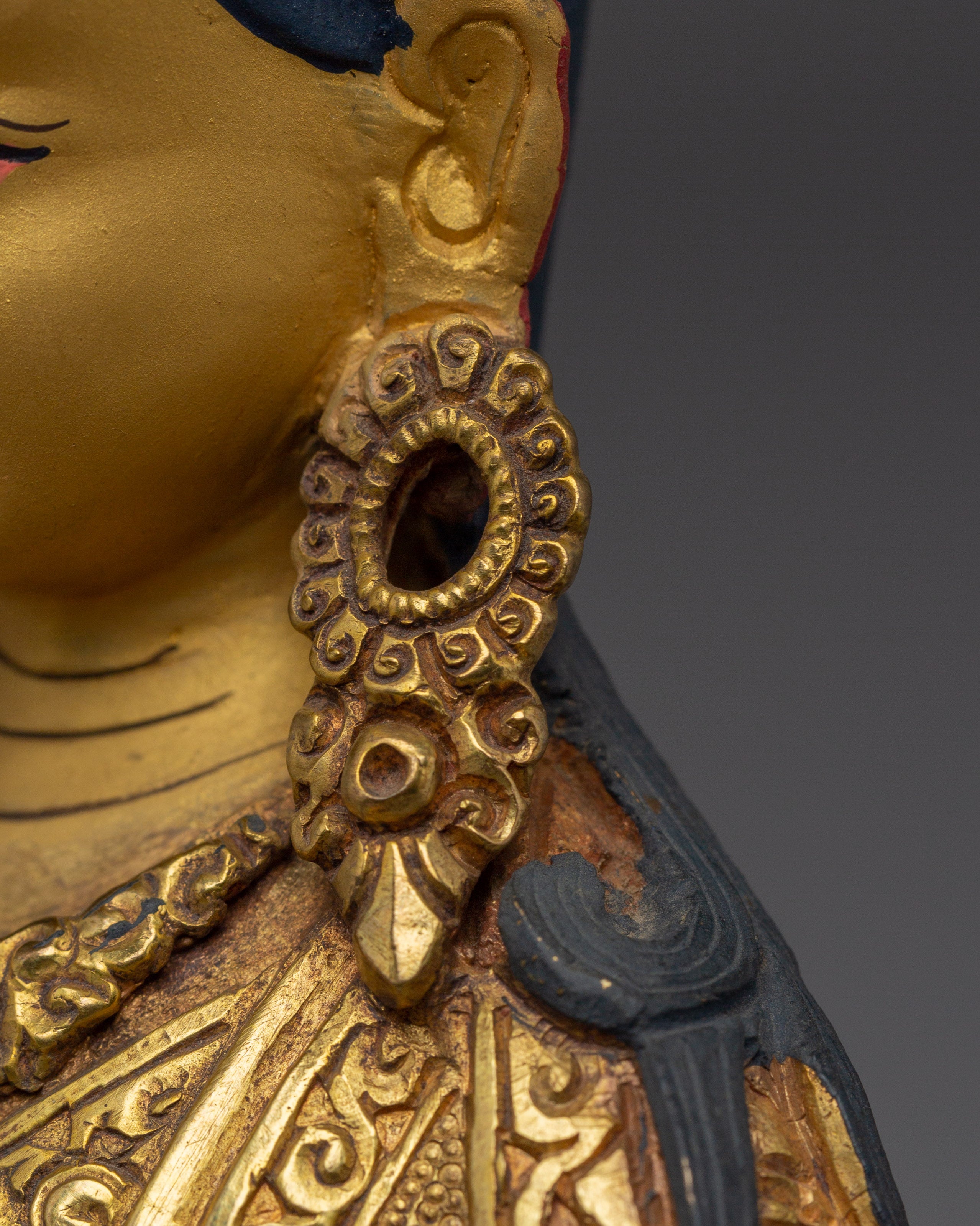 Spiritual Teacher Figurine of Guru Rinpoche | Padmasambhava Deity