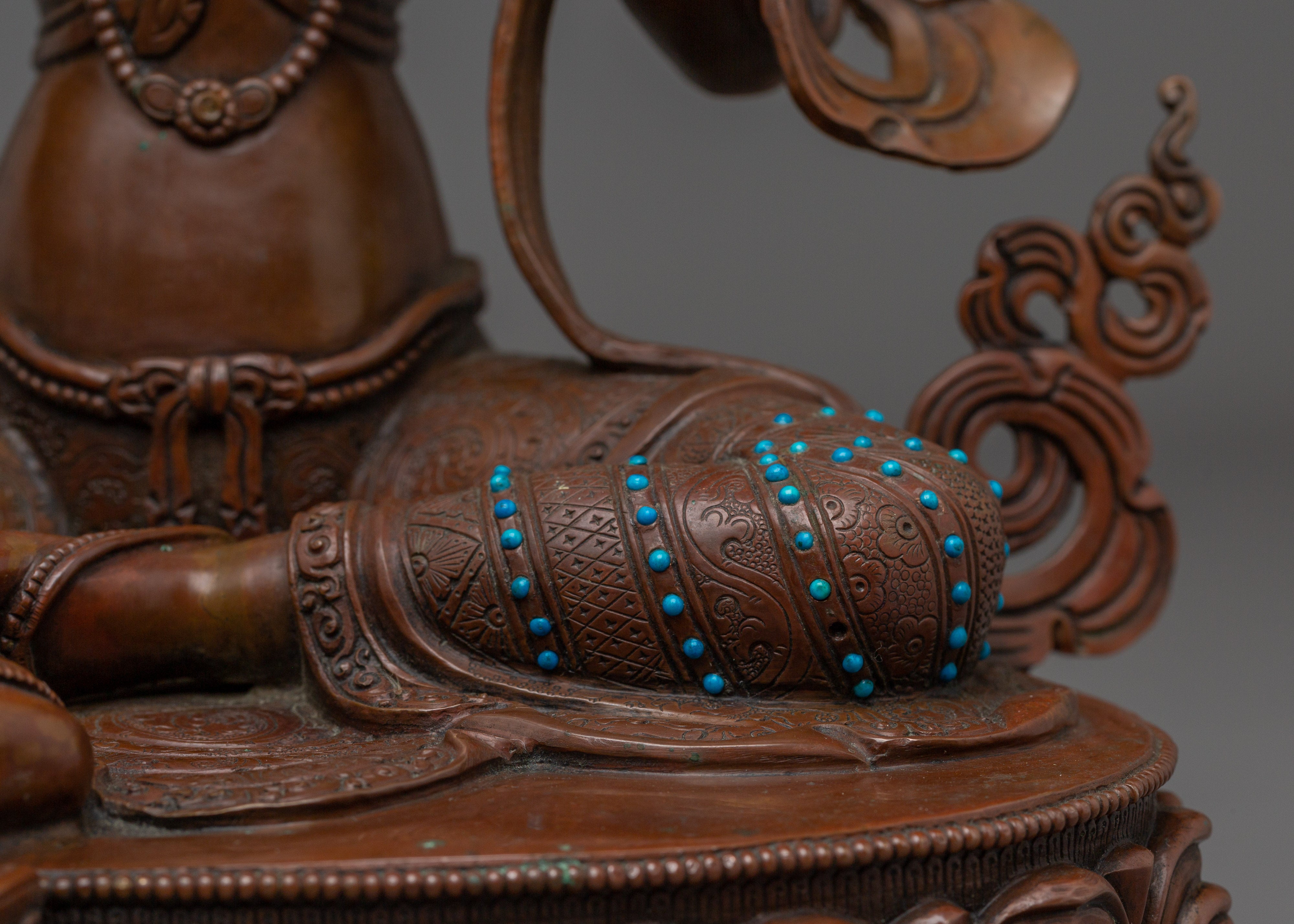 Meditation Deity Green Tara Statue | Female Buddha