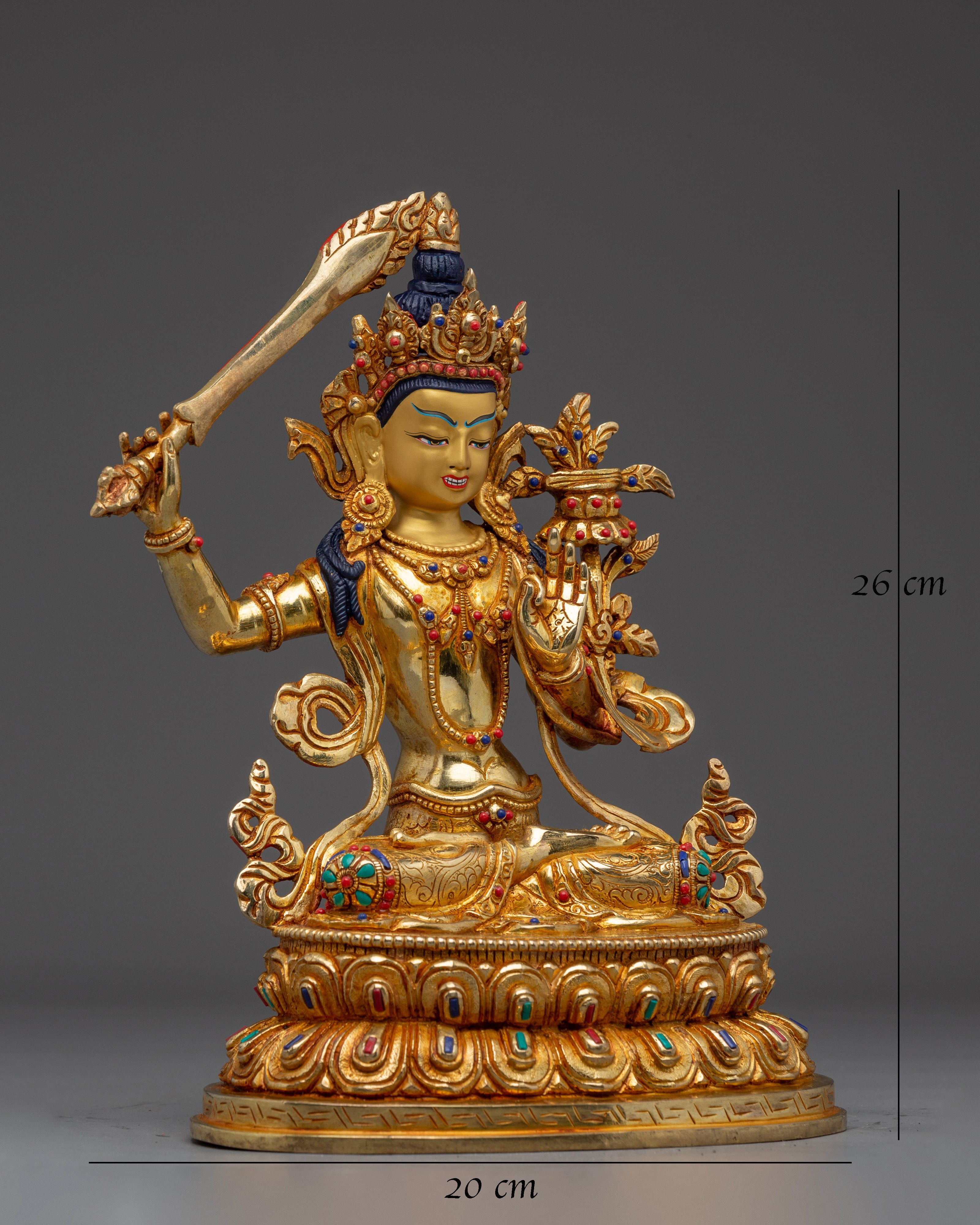 Blue Vimala Manjushri