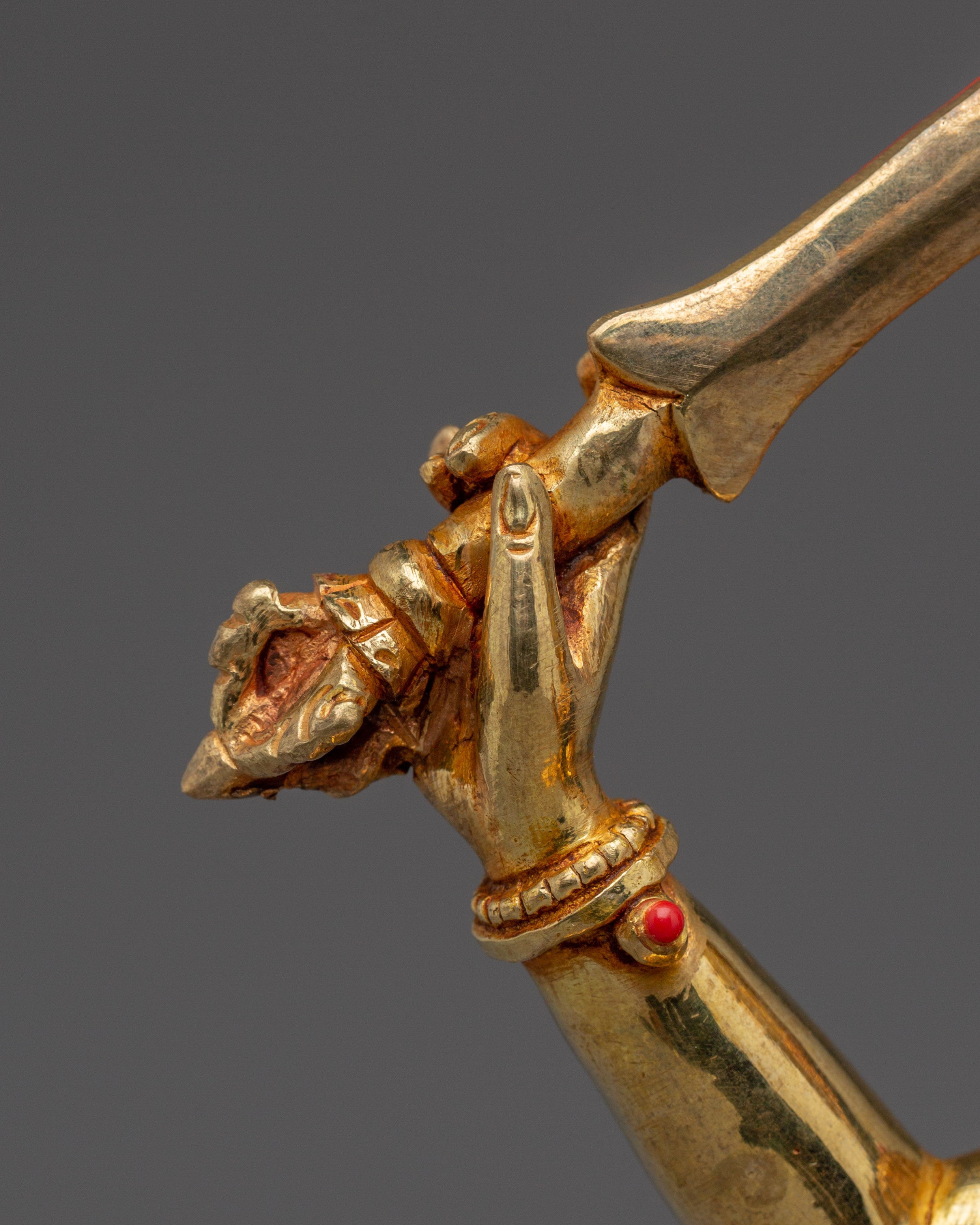 Blue Vimla Manjushri Statue | Wisdom Deity