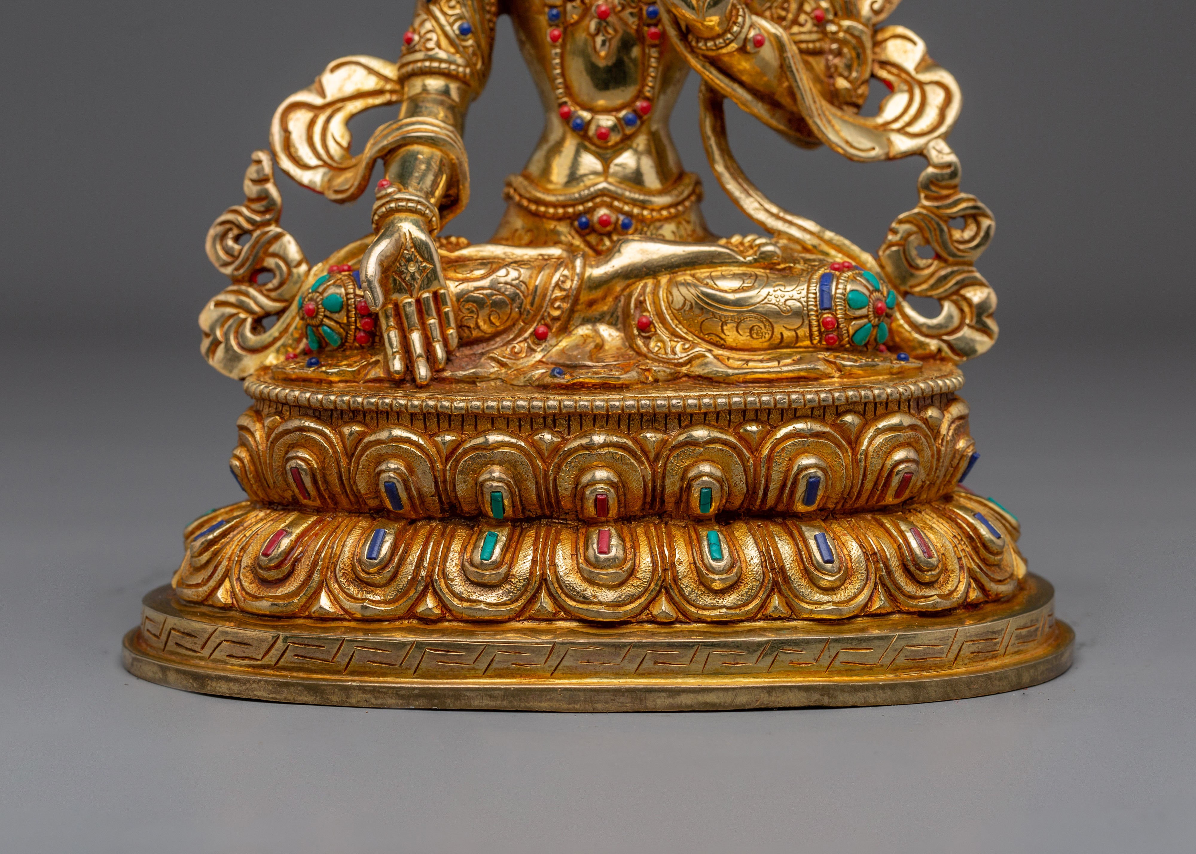 Infinite Wisdom Deity Manjushri | Buddhist Spiritual Artwork