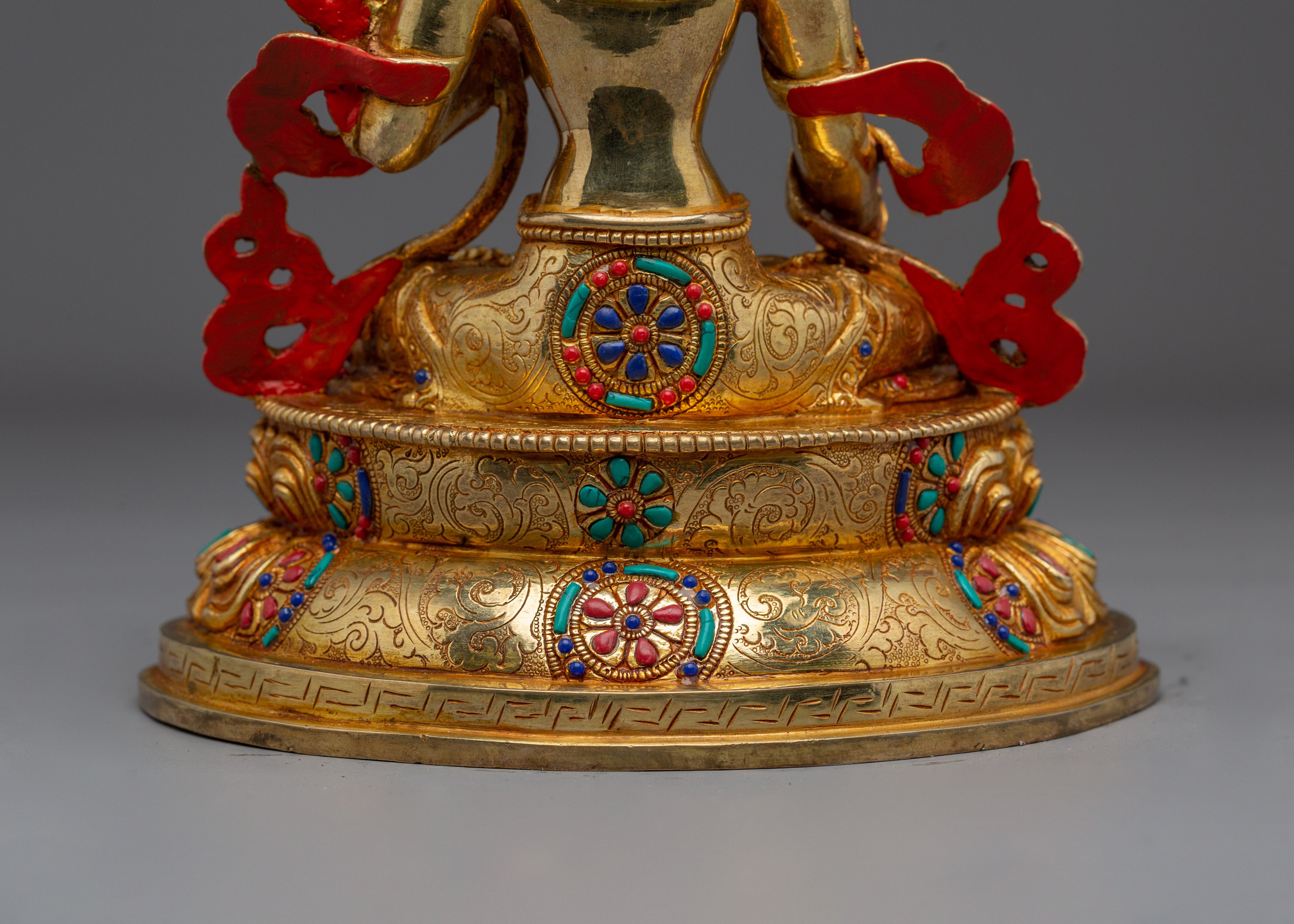 Infinite Wisdom Deity Manjushri | Buddhist Spiritual Artwork