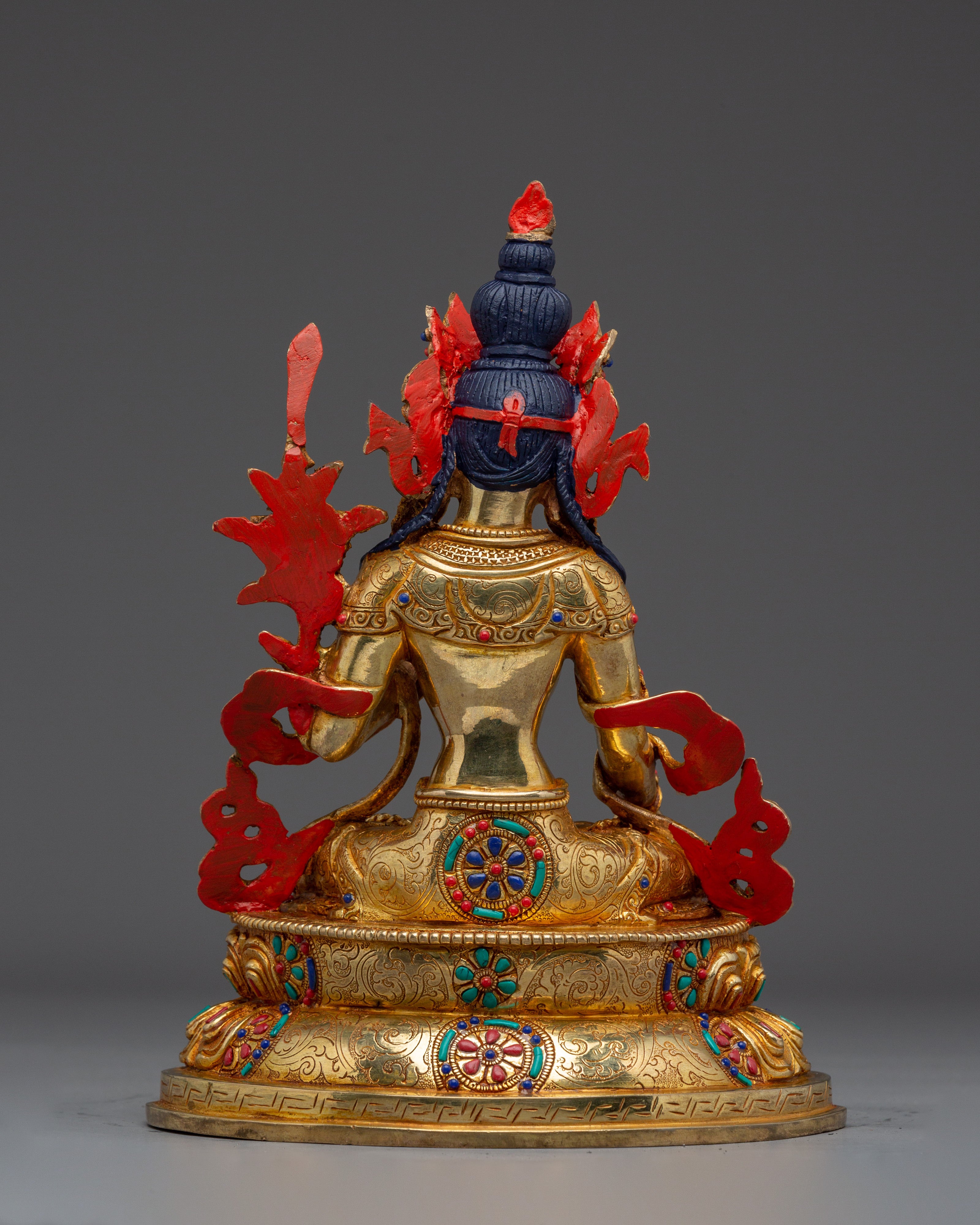 Infinite Wisdom Deity Manjushri | Buddhist Spiritual Artwork