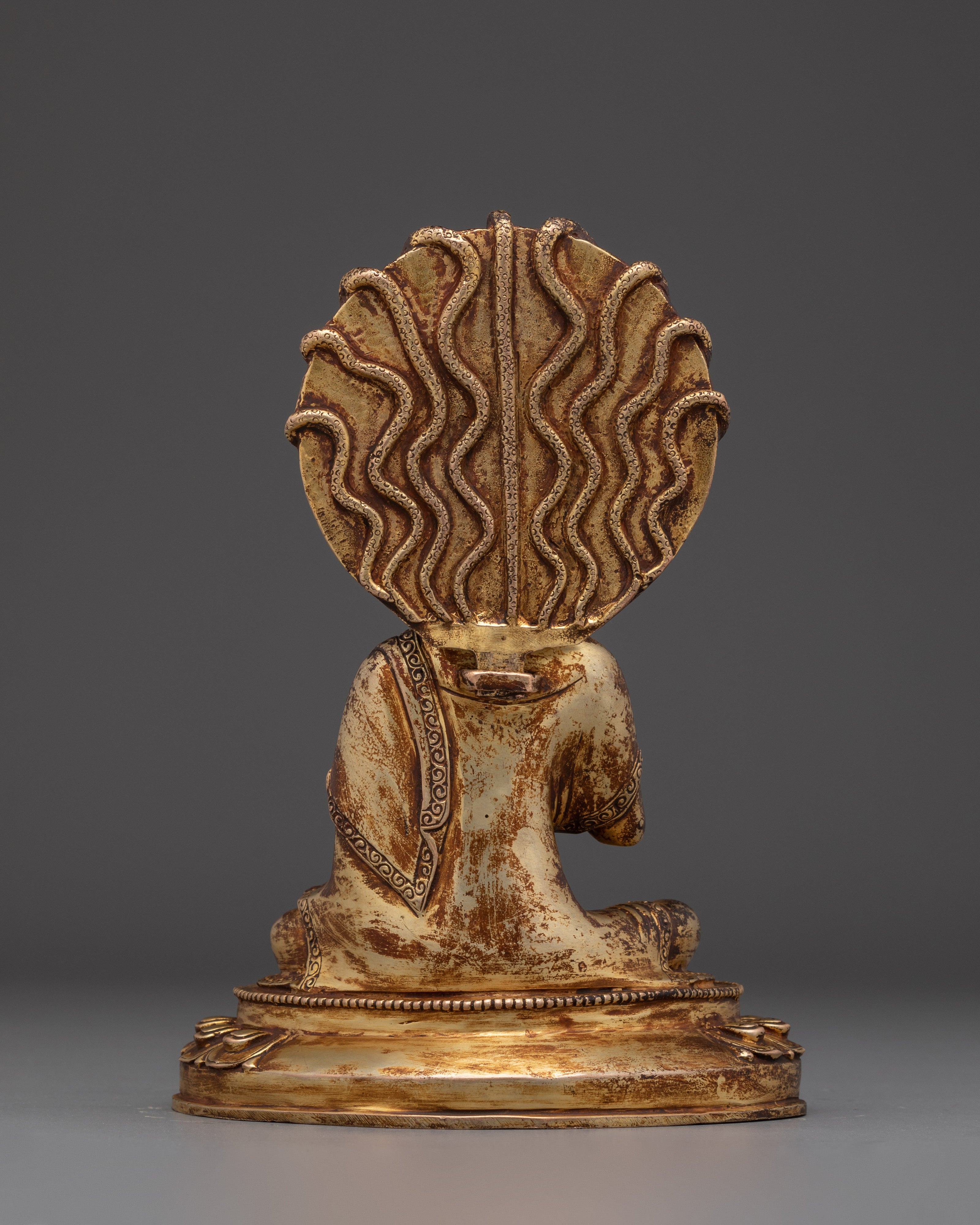 Nagarjuna Statue with Antique Finish | Buddhist Philosopher