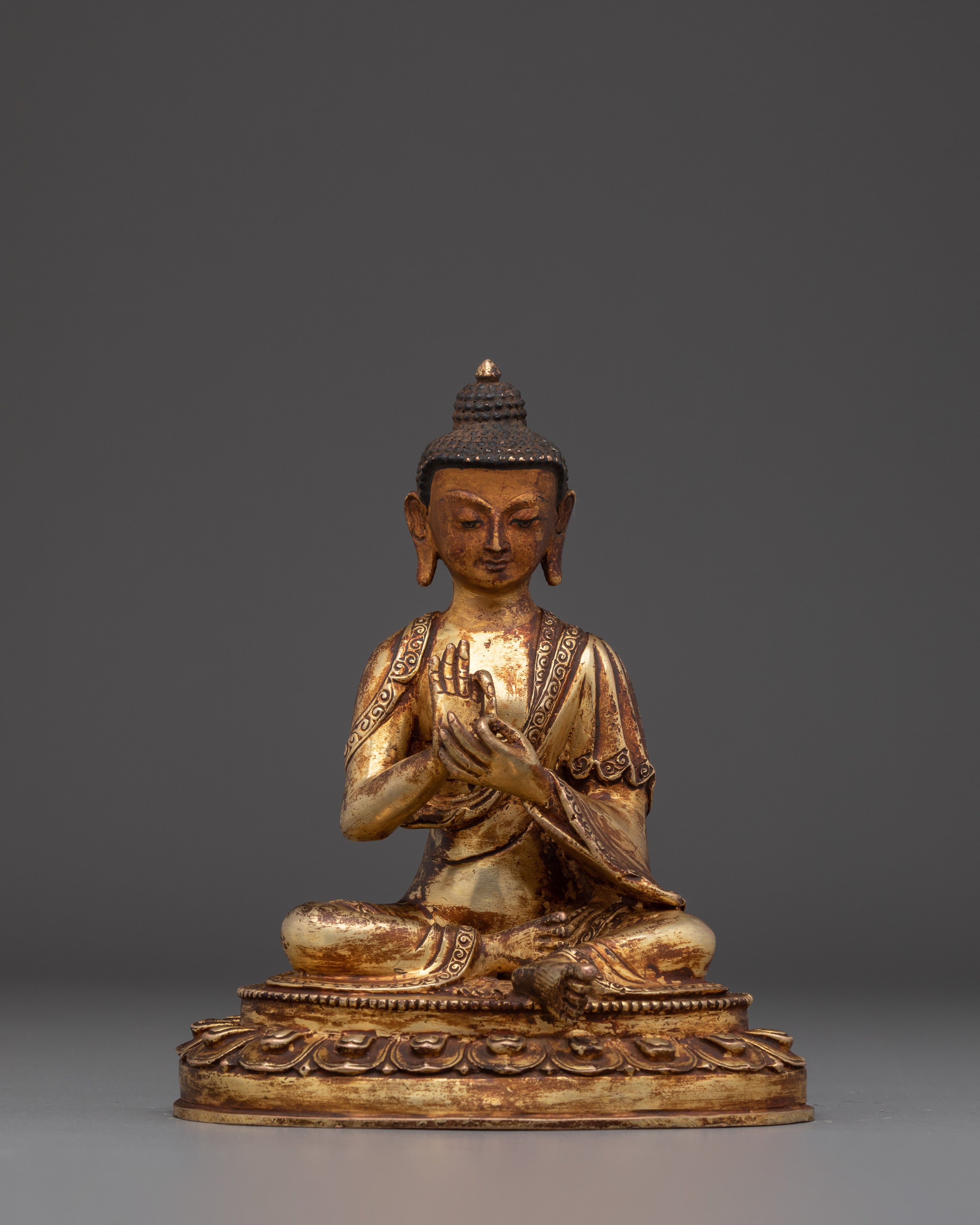 Nagarjuna Statue with Antique Finish | Buddhist Philosopher