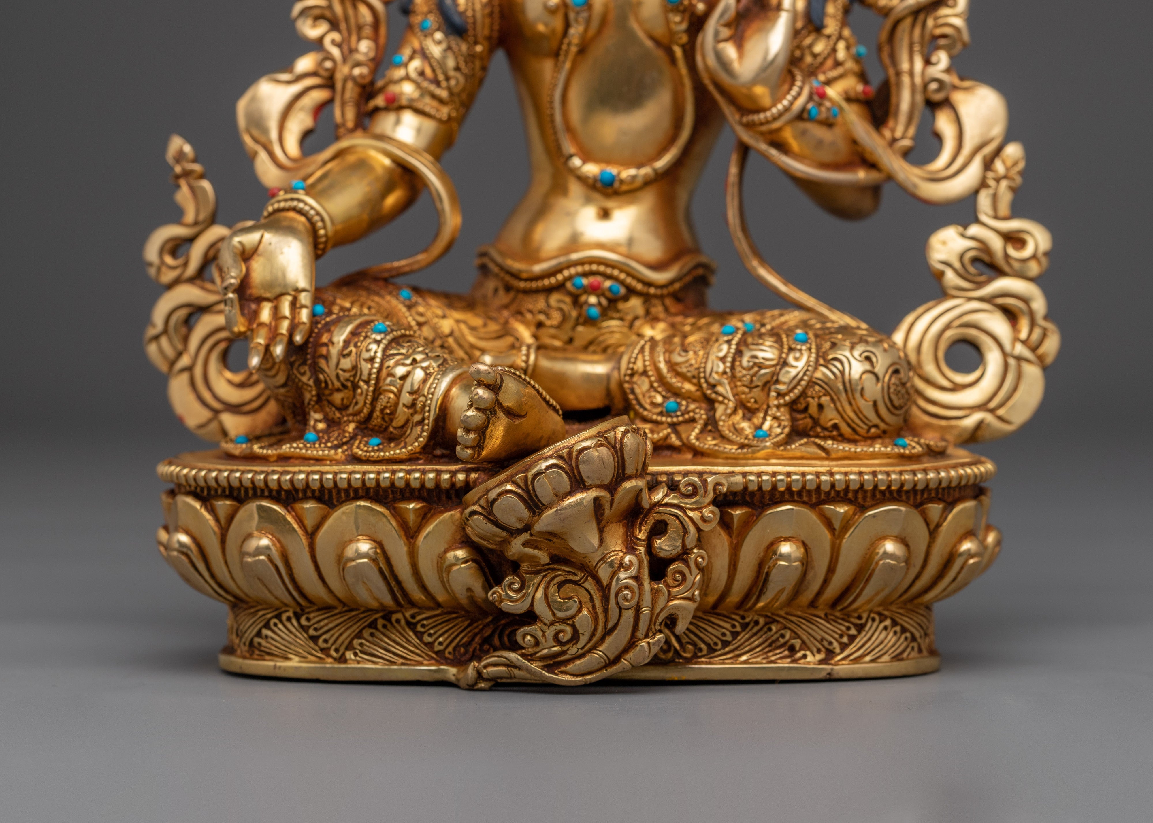 Green Tara, Meditation Altar | Nepalese Craftmanship