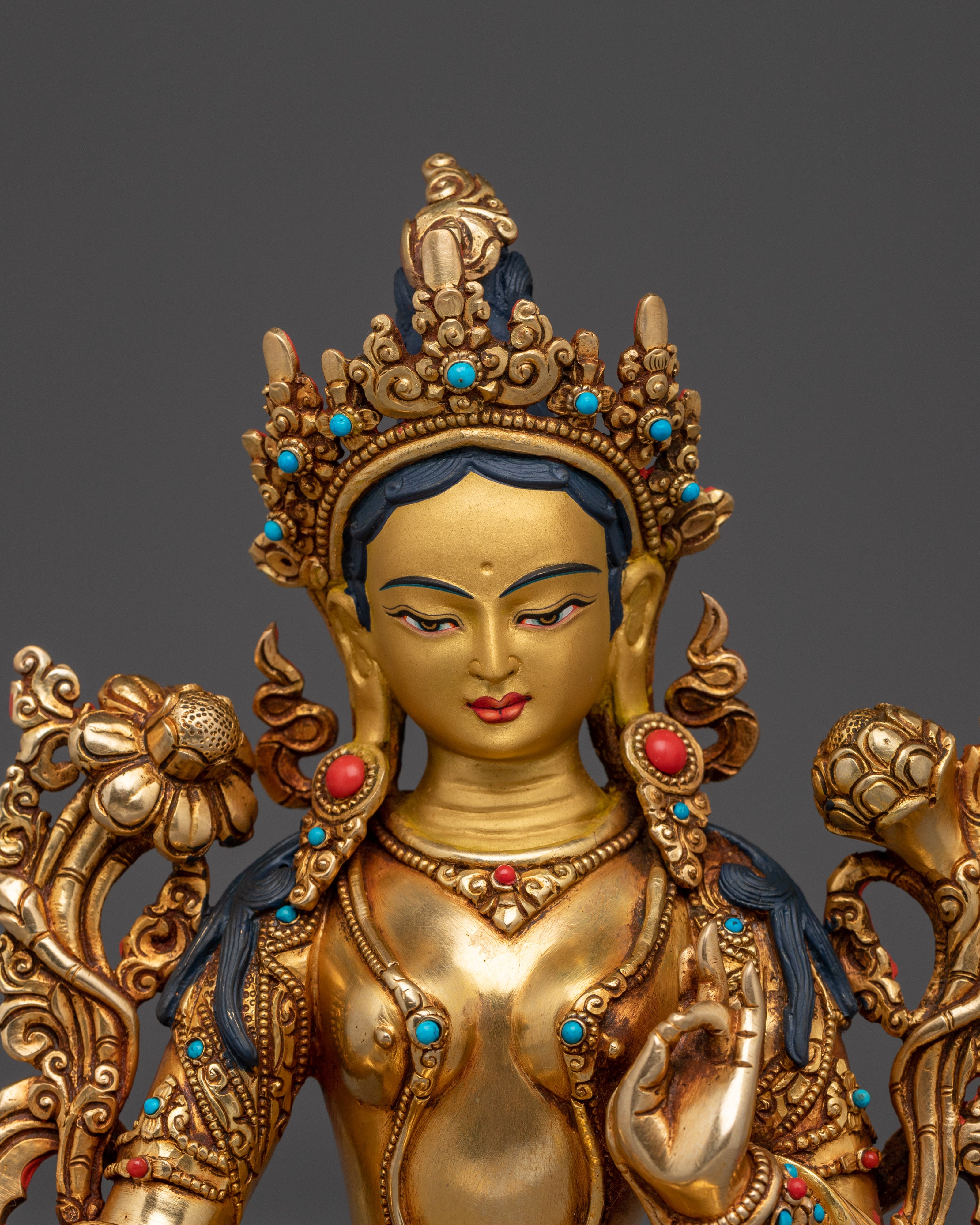 Green Tara, Meditation Altar | Nepalese Craftmanship