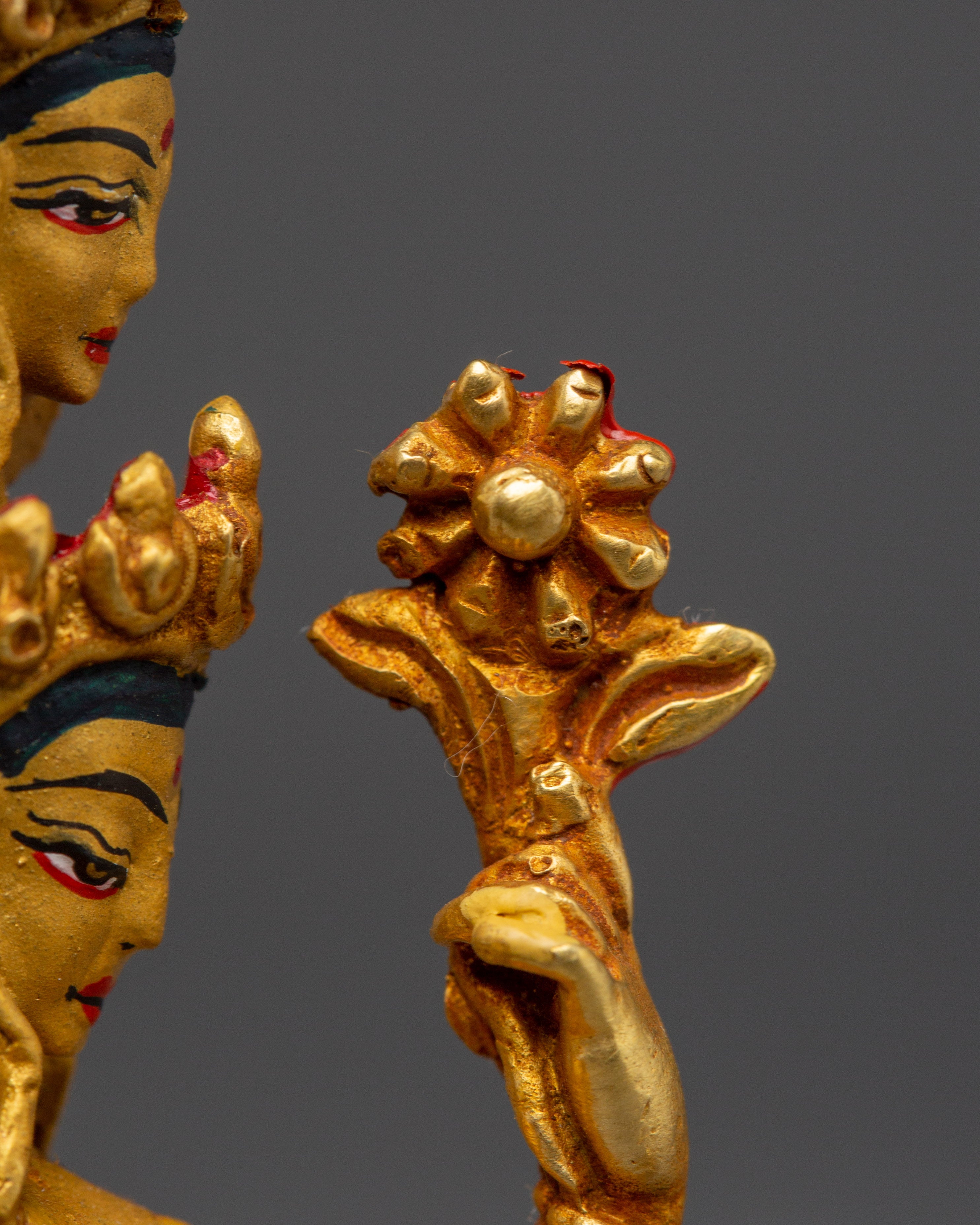 Machine made 1000 Armed Chenrezig Statue