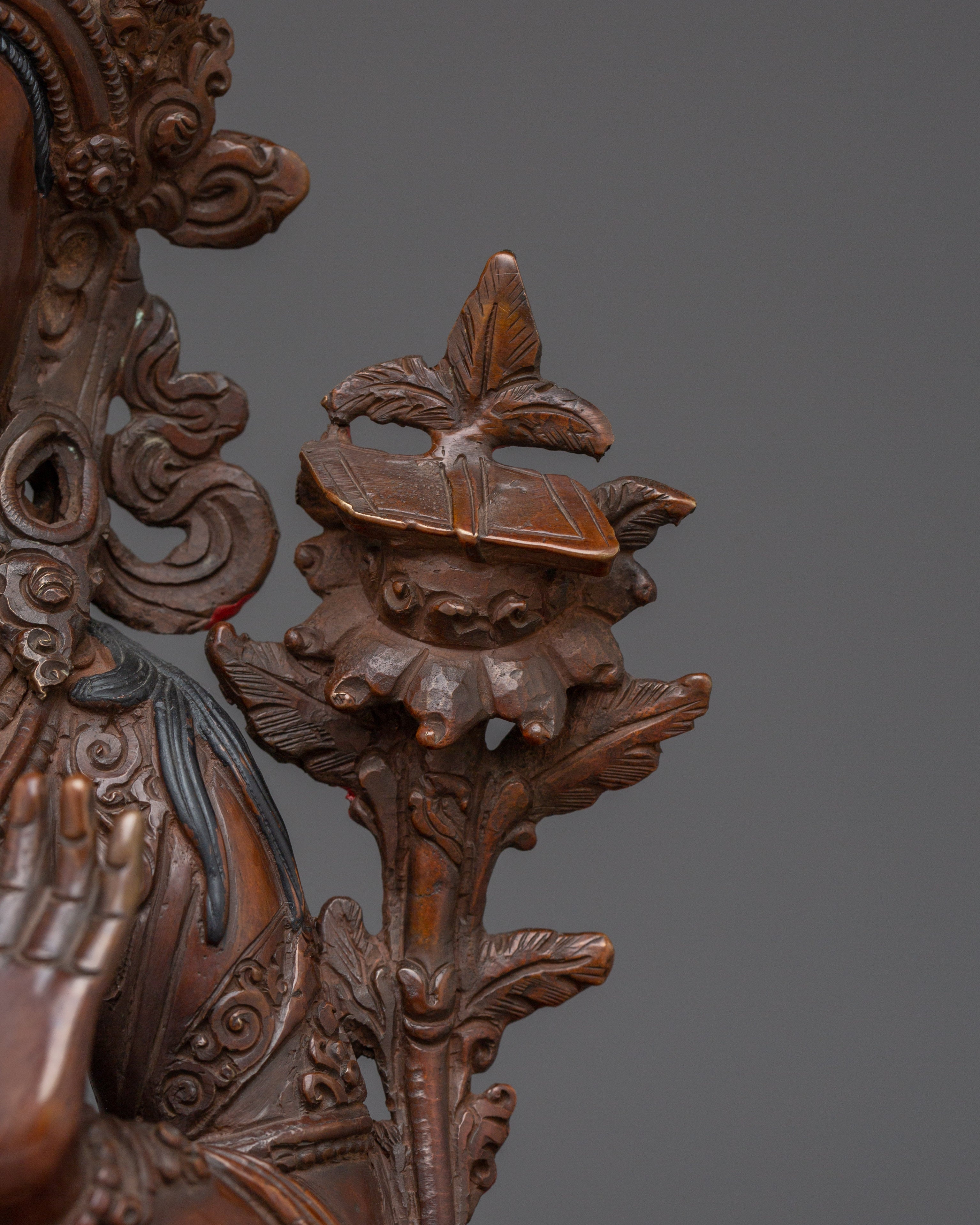 Manjushri Handmade Copper Statue | Bodhisattva of Wisdom