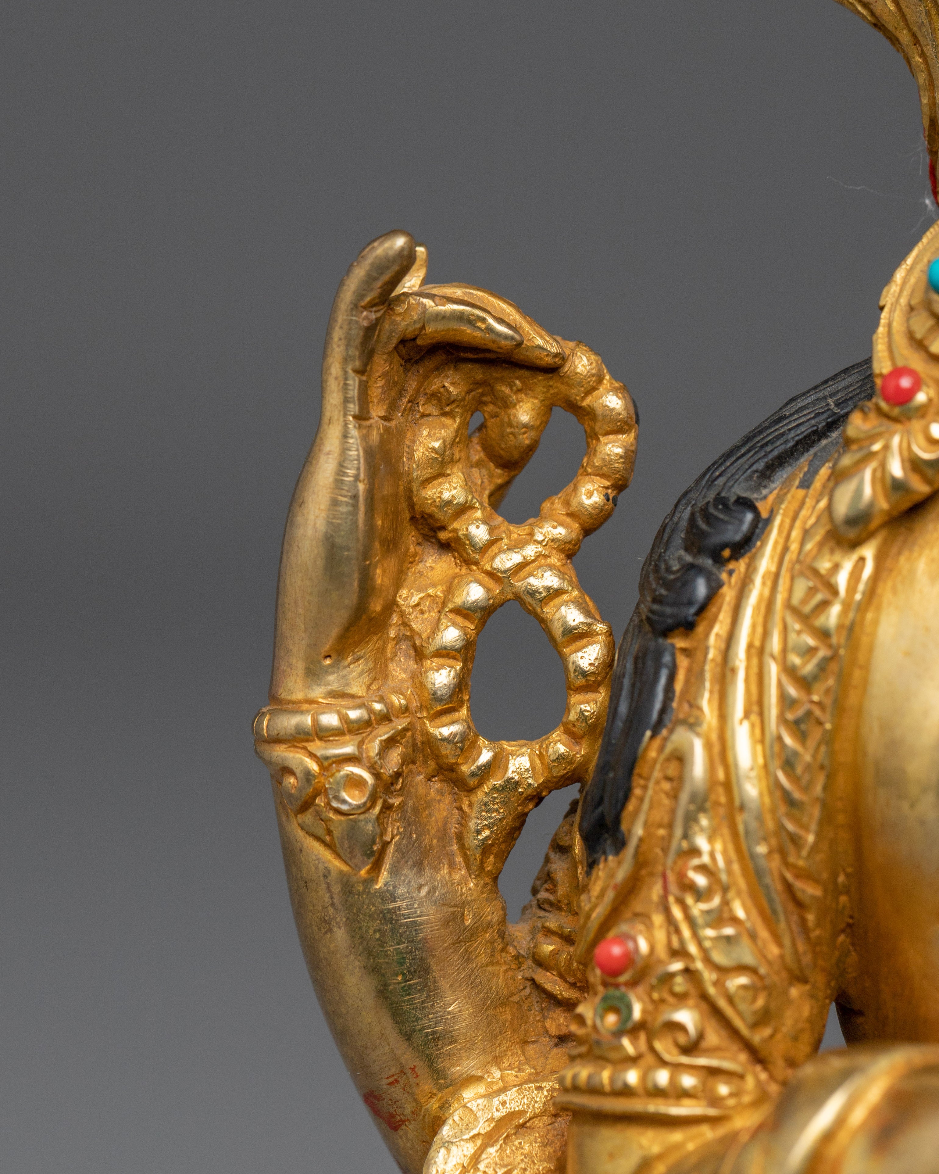 Avalokiteshvara Handmade Copper Statue | Chenrezig - Compassionate Bodhisattva