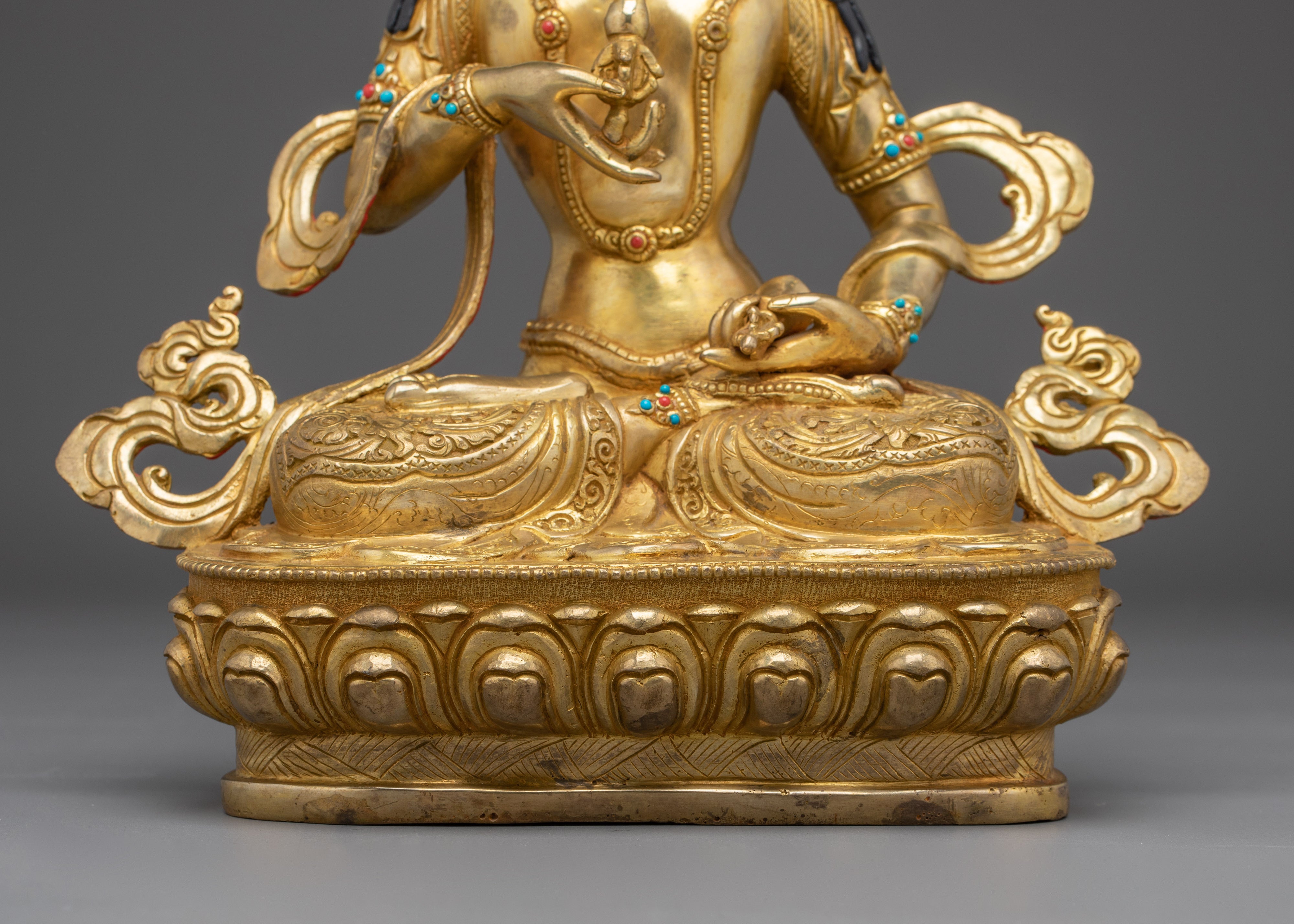 Dorje Sempa Handmade Statue | Vajrasattva - Tibetan Purification Deity