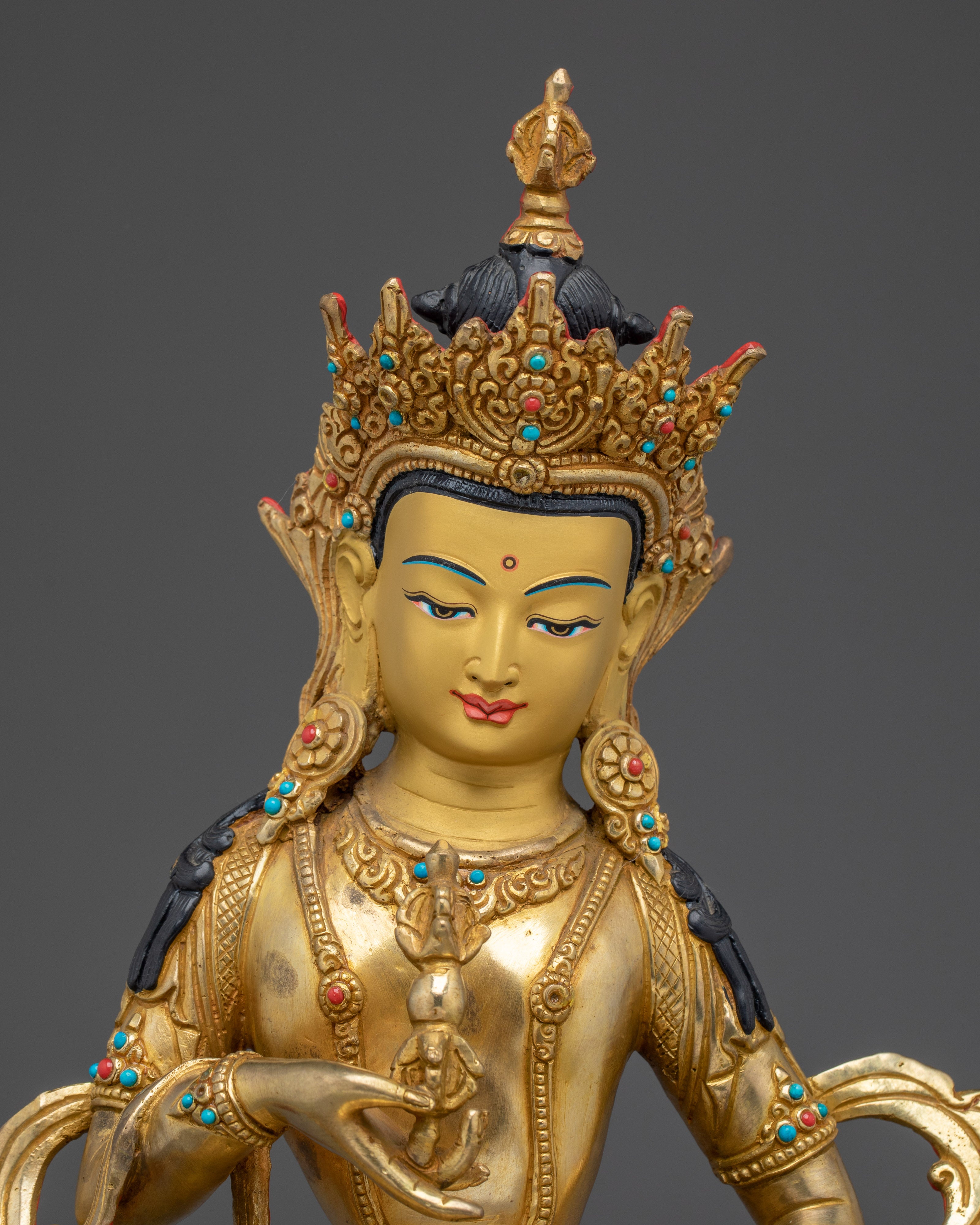 Dorje Sempa Handmade Statue | Vajrasattva - Tibetan Purification Deity