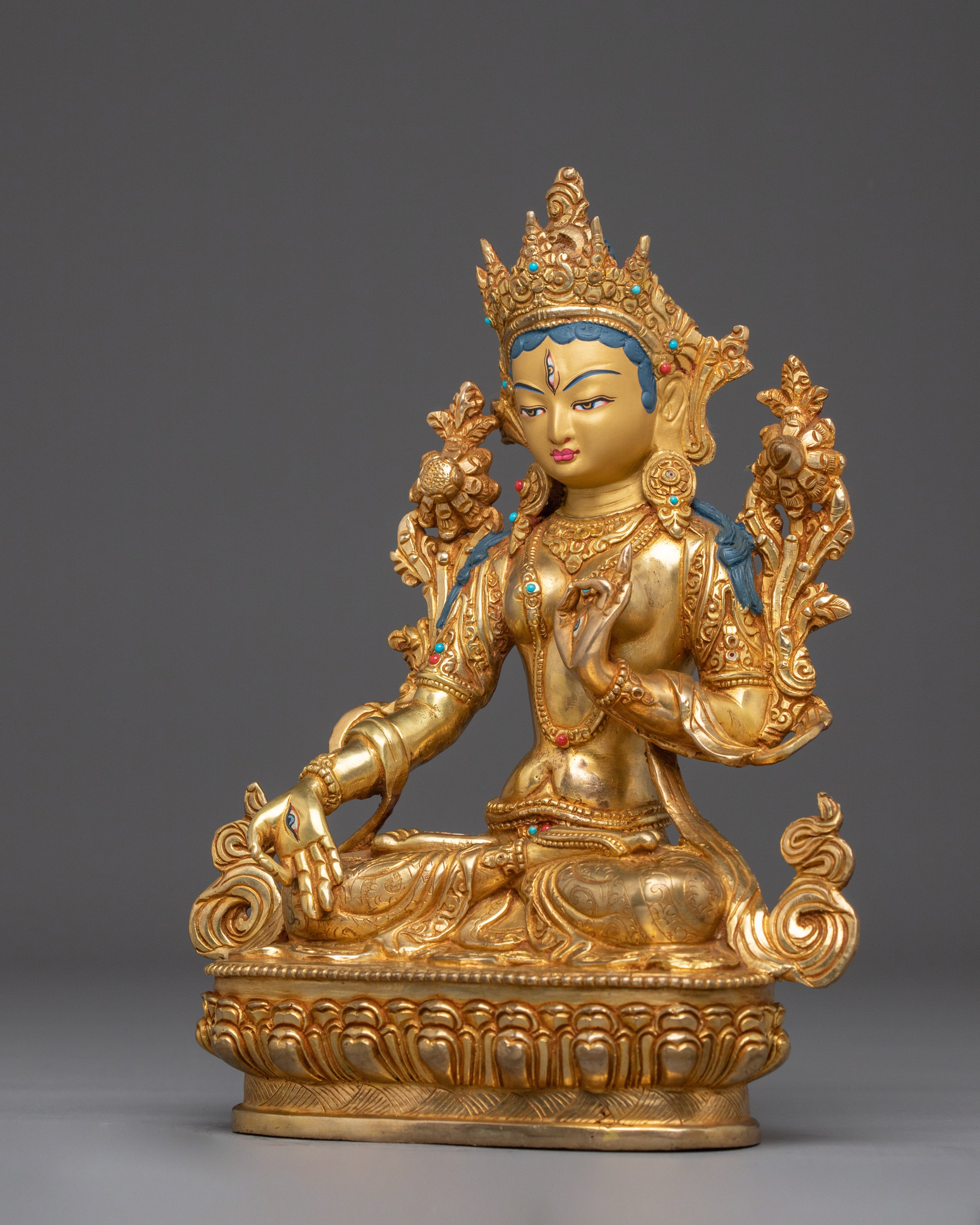 Sita Tara Peaceful Statue | Goddess of Longevity