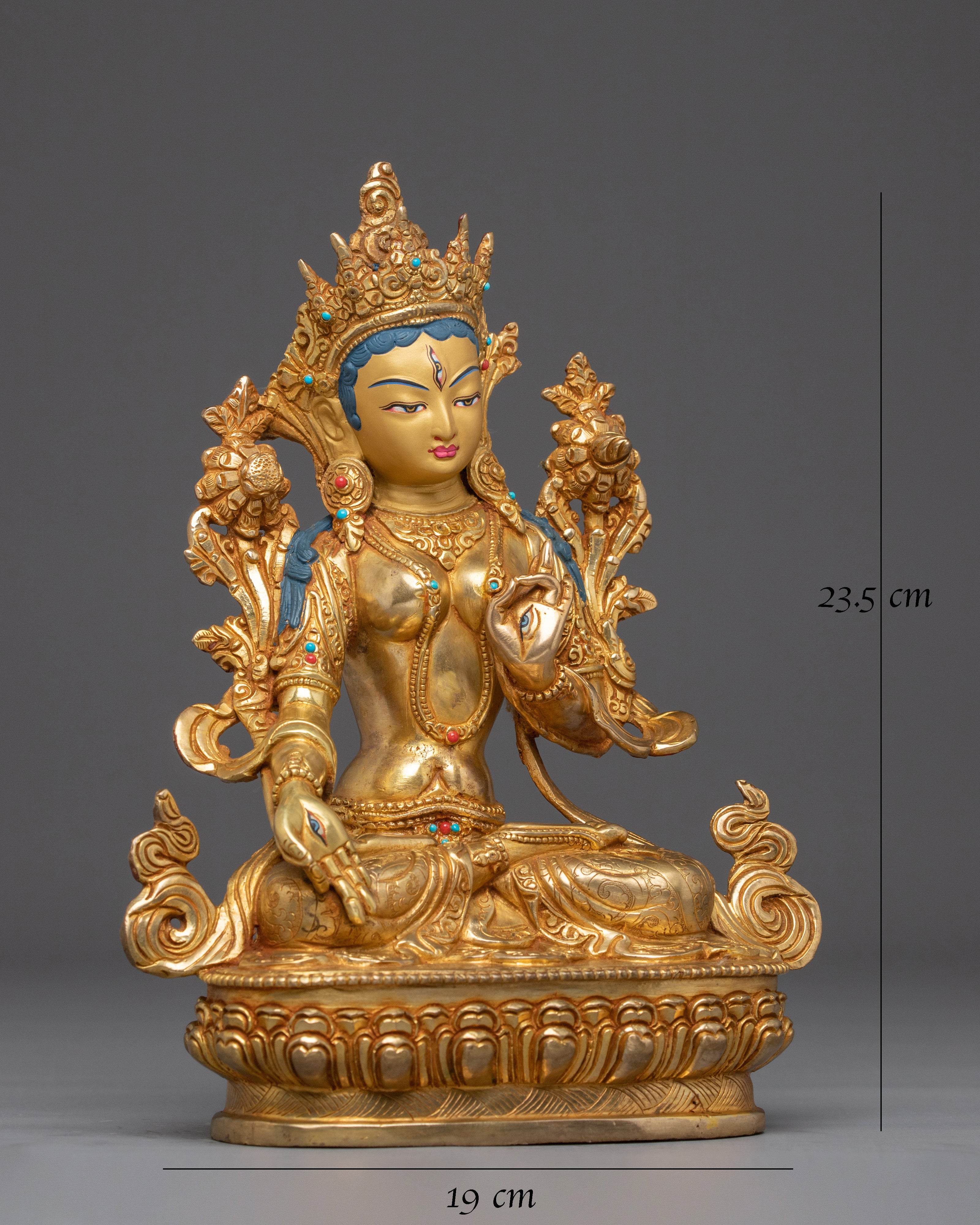 Sita Tara Peaceful Statue | Goddess of Longevity
