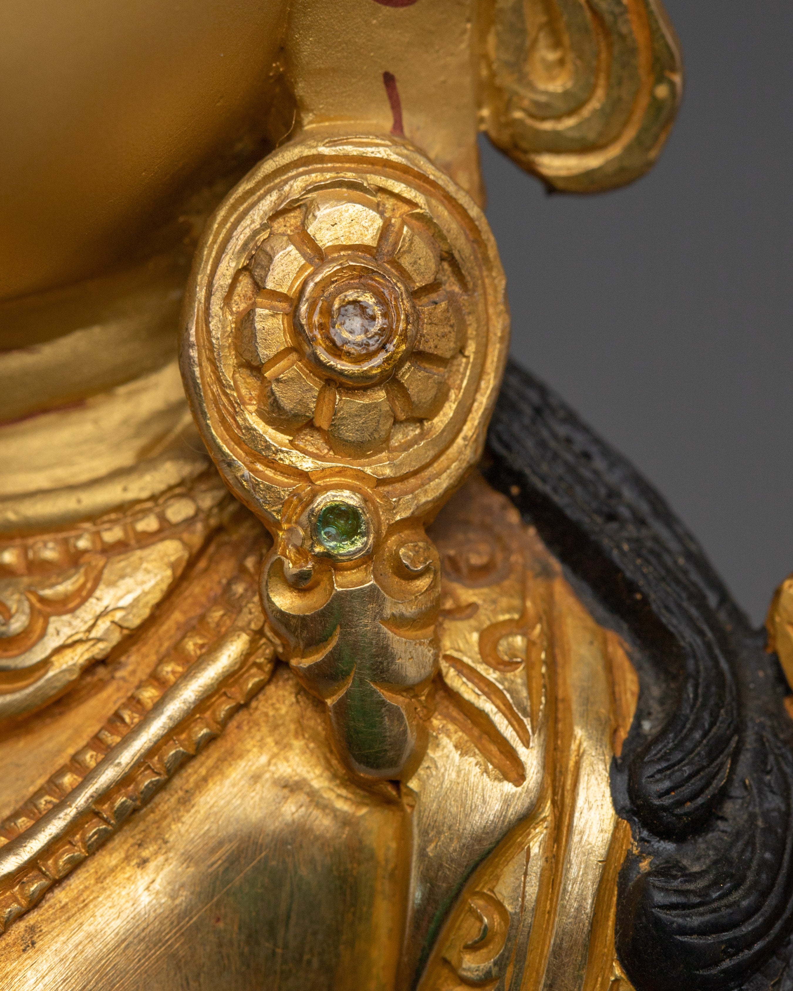 Tibetan Goddess White Tara Statue | Buddhist Longevity Deity