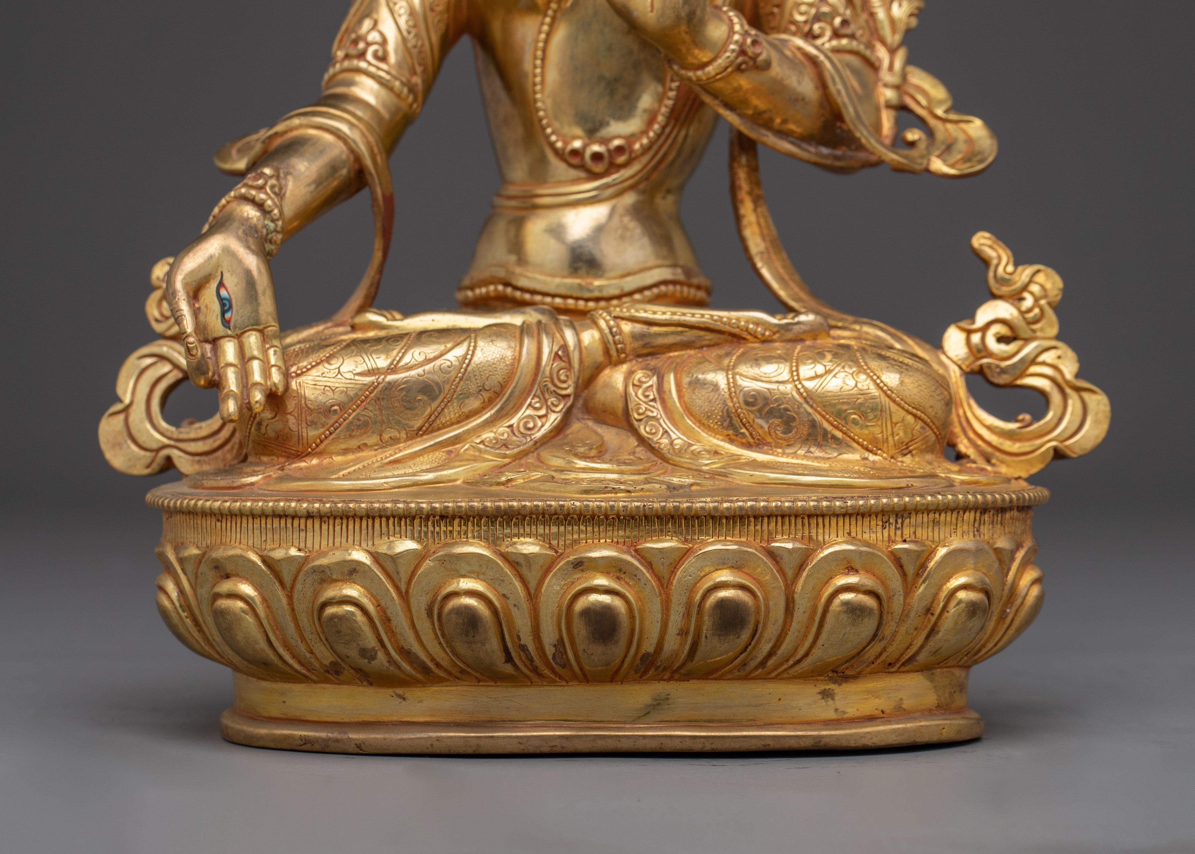 Serene Sita Tara Handmade Statue | Tibetan Healing Goddess