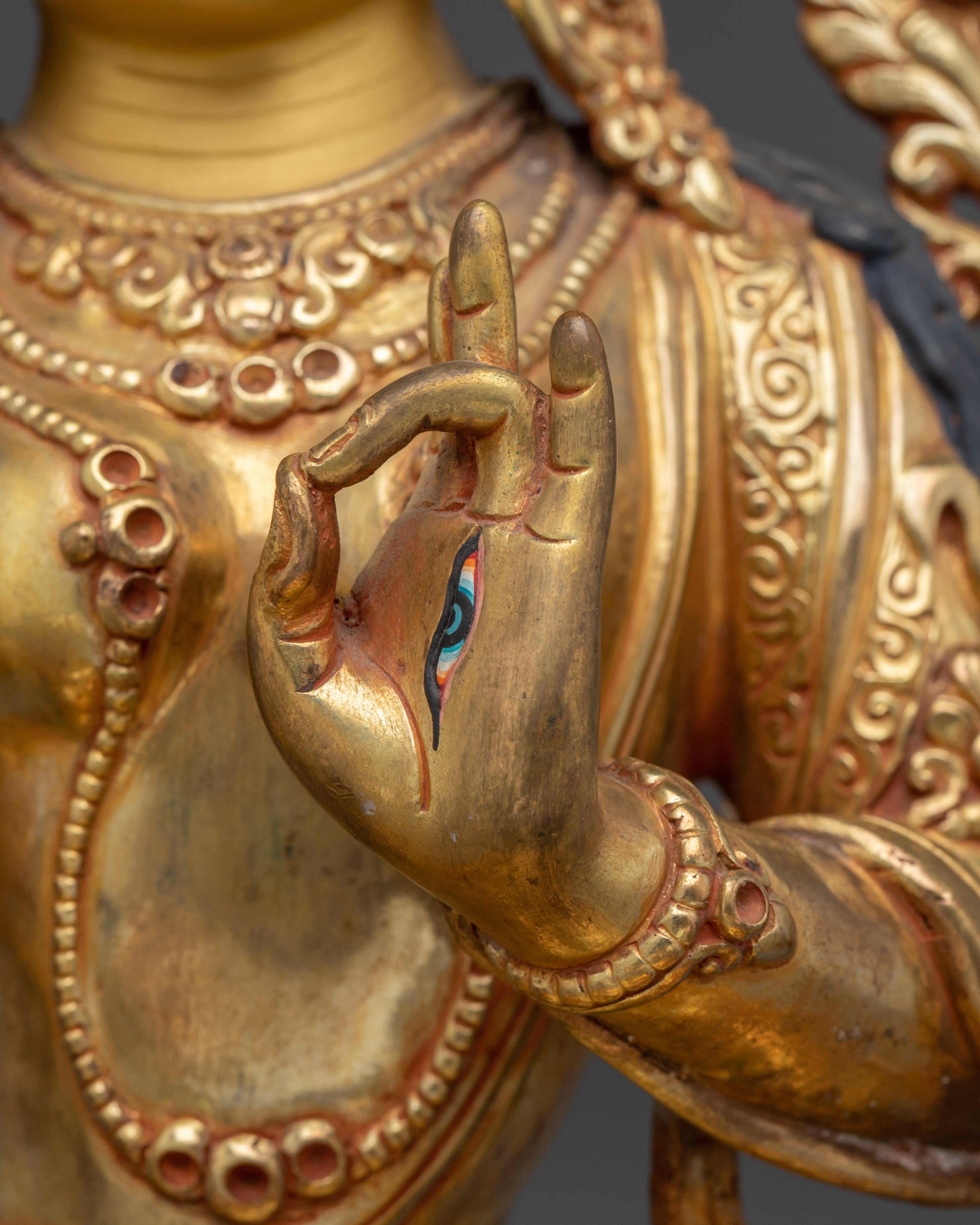 Serene Sita Tara Handmade Statue | Tibetan Healing Goddess