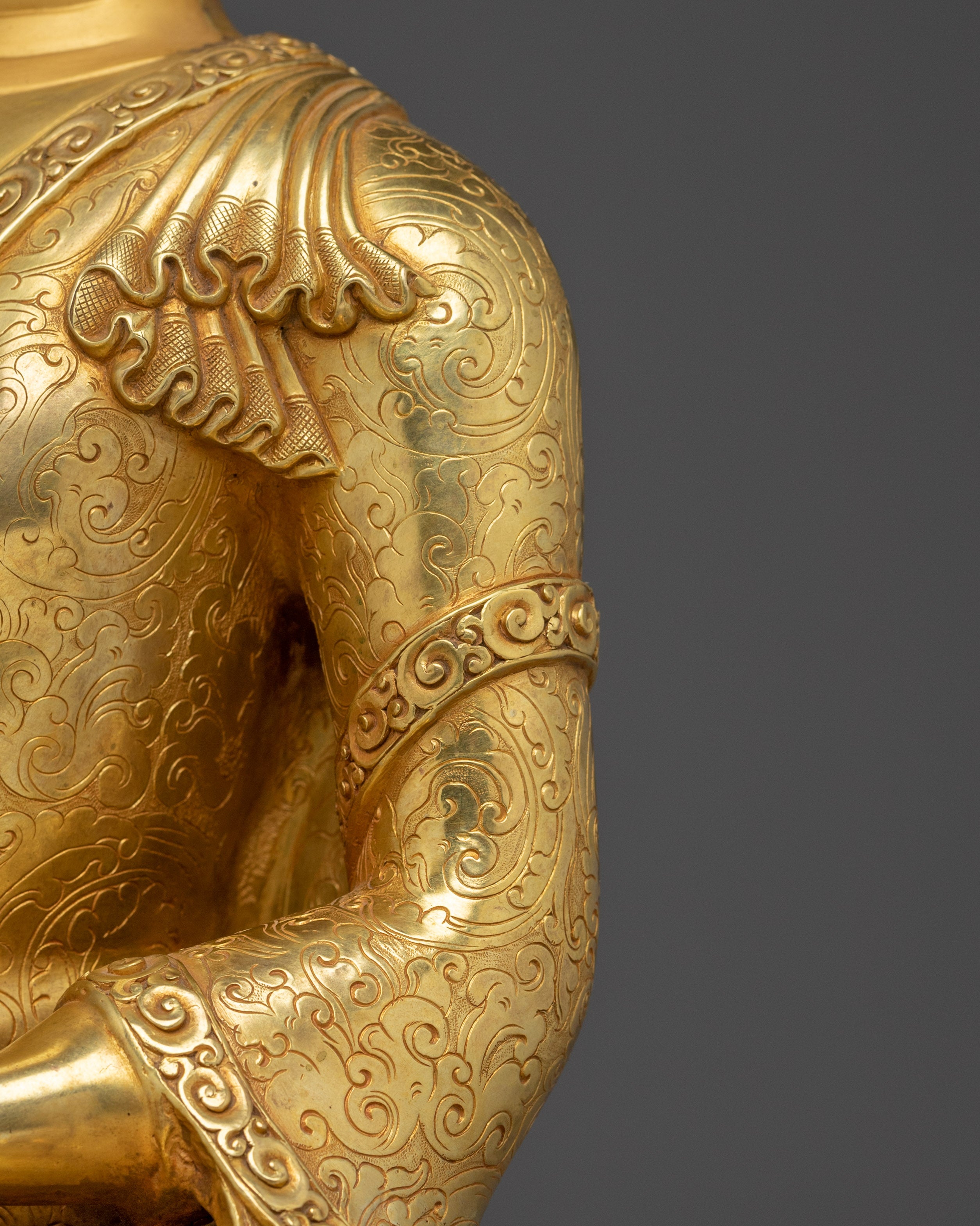 Nepalese Crafted Shakyamuni Buddha Statue | Gautama Buddha Artwork