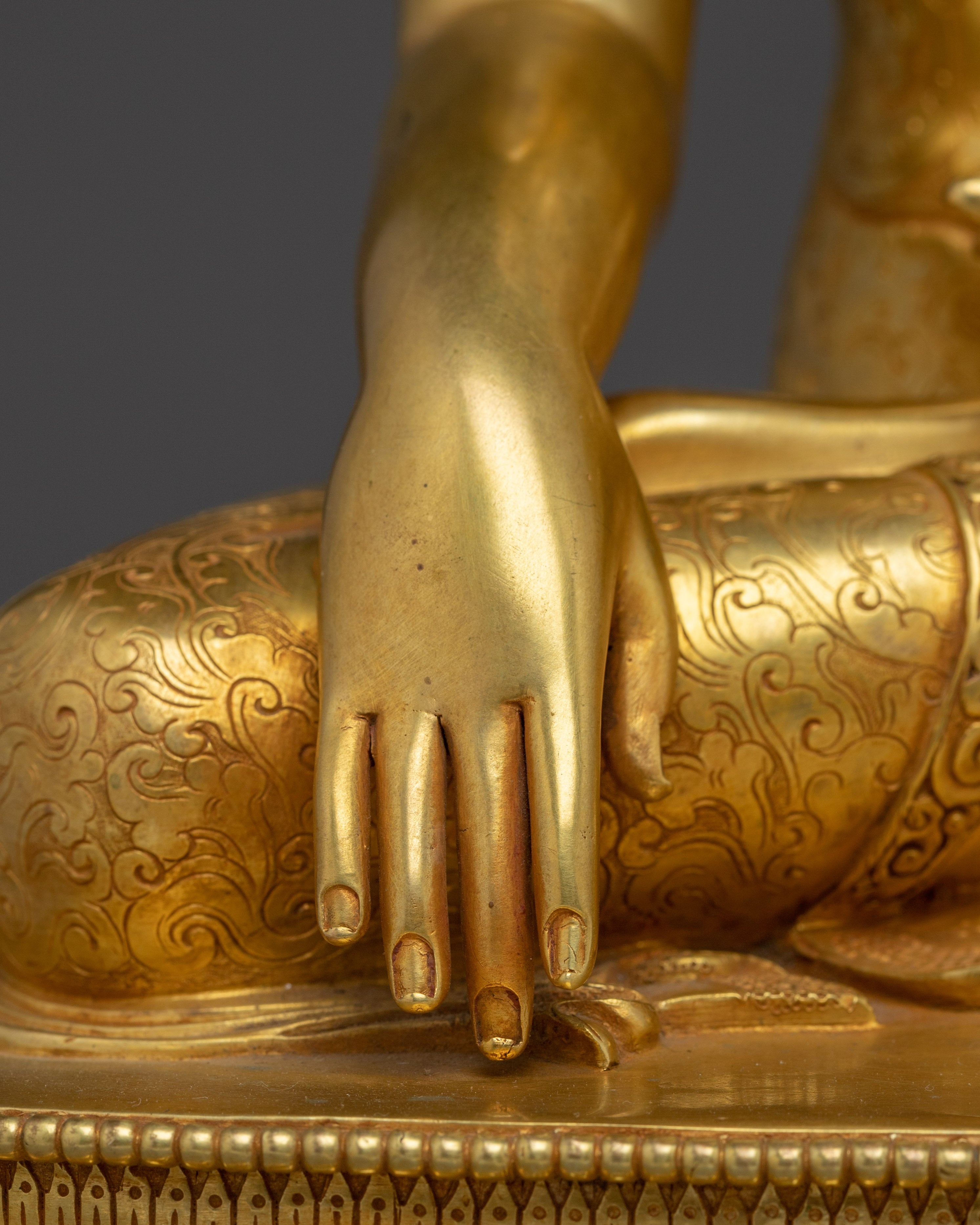 Nepalese Crafted Shakyamuni Buddha Statue | Gautama Buddha Artwork