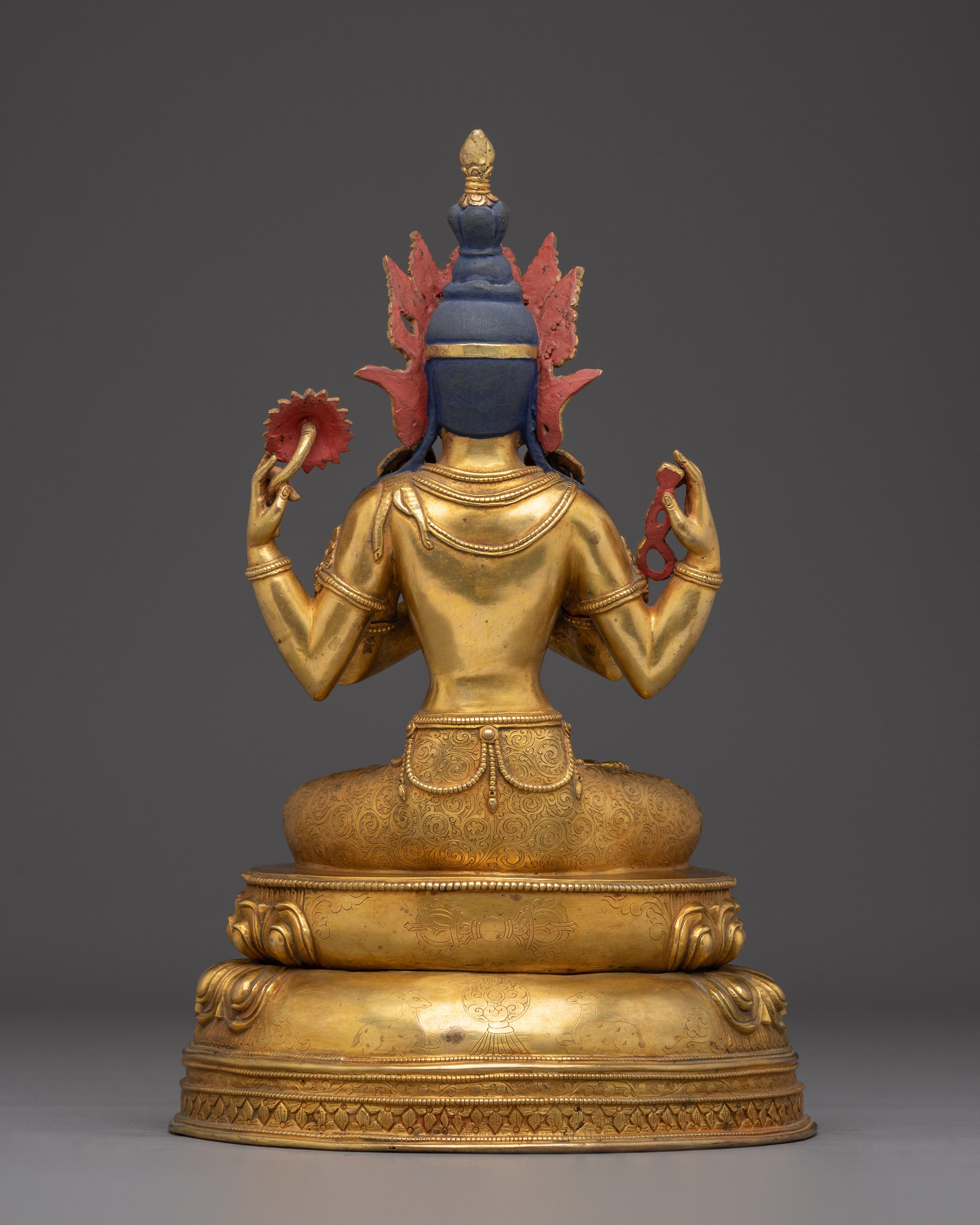 Buddhist Great Bodhisattva Chenrezig Statue | Symbol of Compassion