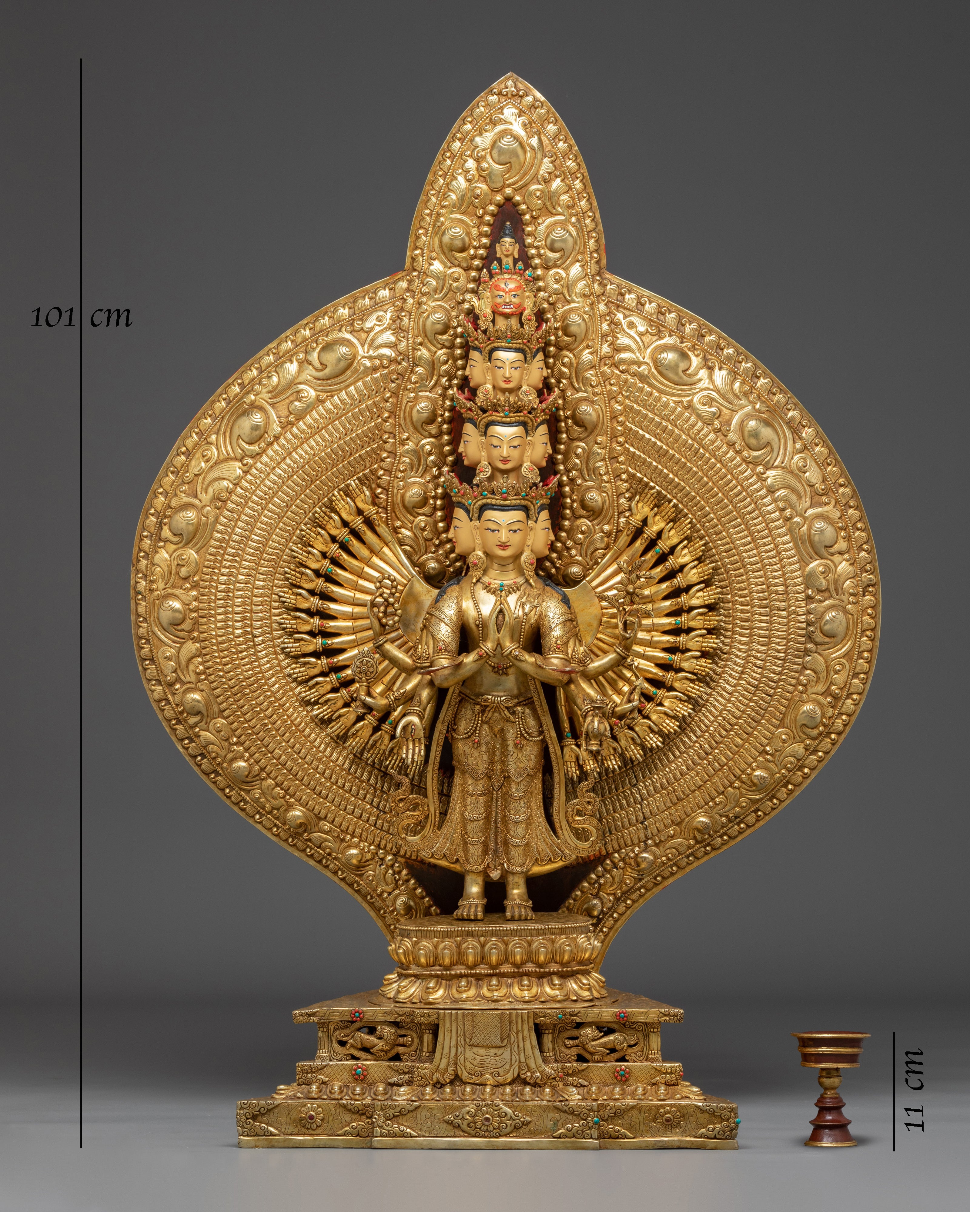 Himalayan 1000 Armed Chenrezig | Bodhisattva of Compassion