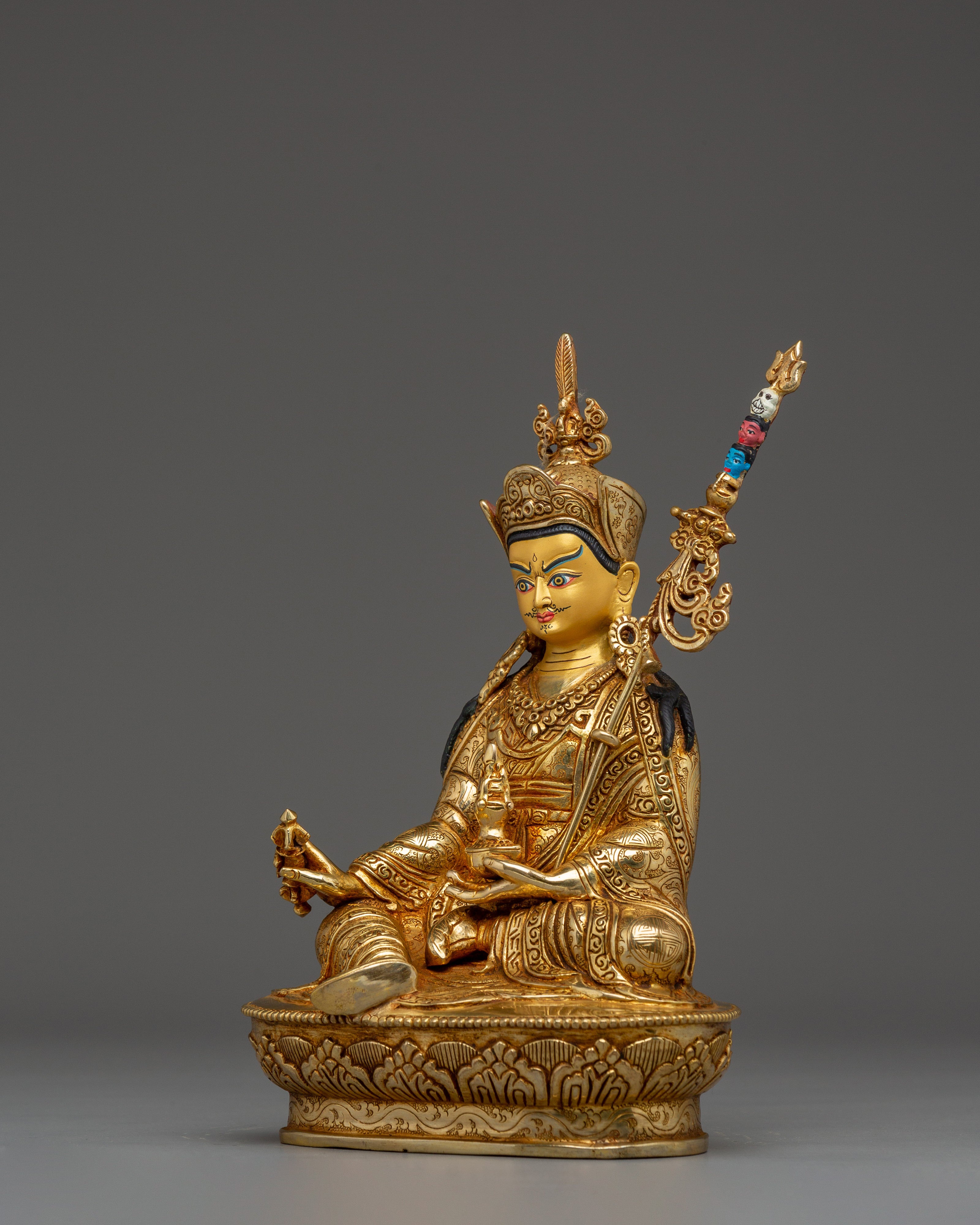 Tibetan Guru Rinpoche Artwork | Padmasambhava Statue