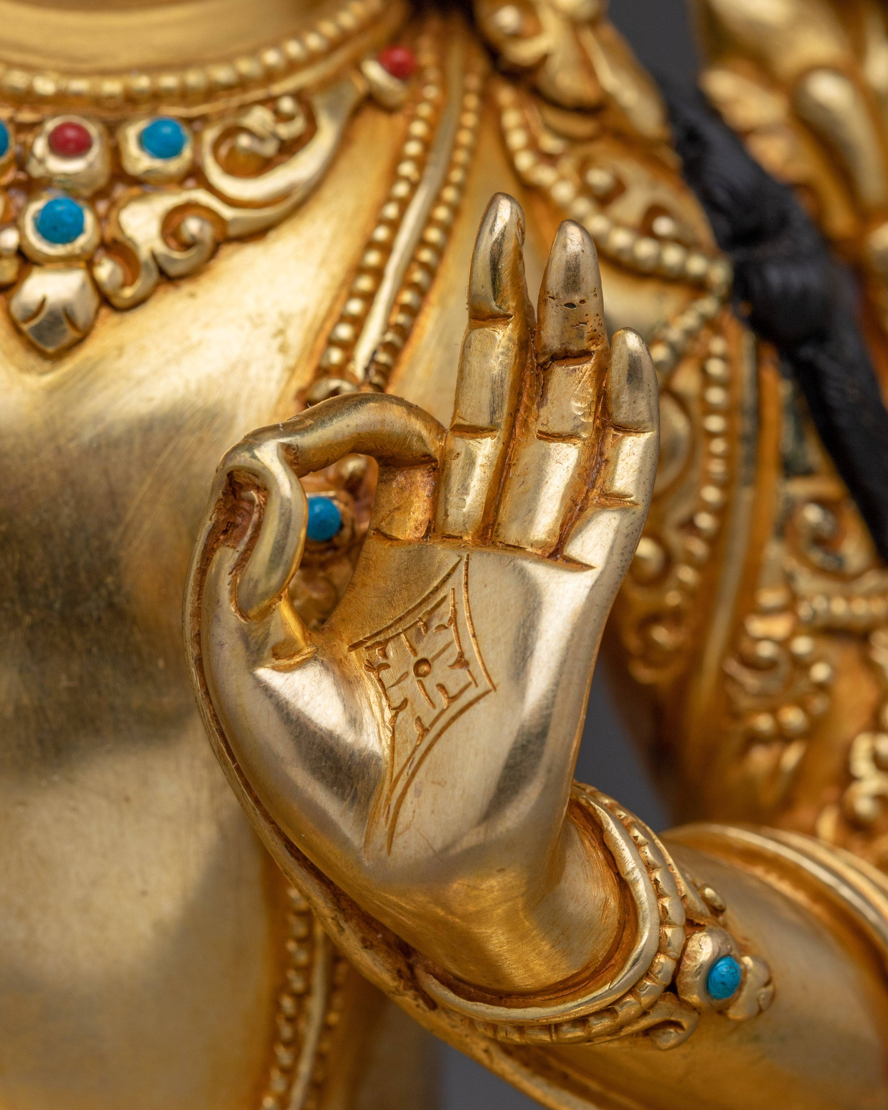 Manjushri Handmade Statue | Buddhist Revered Deity