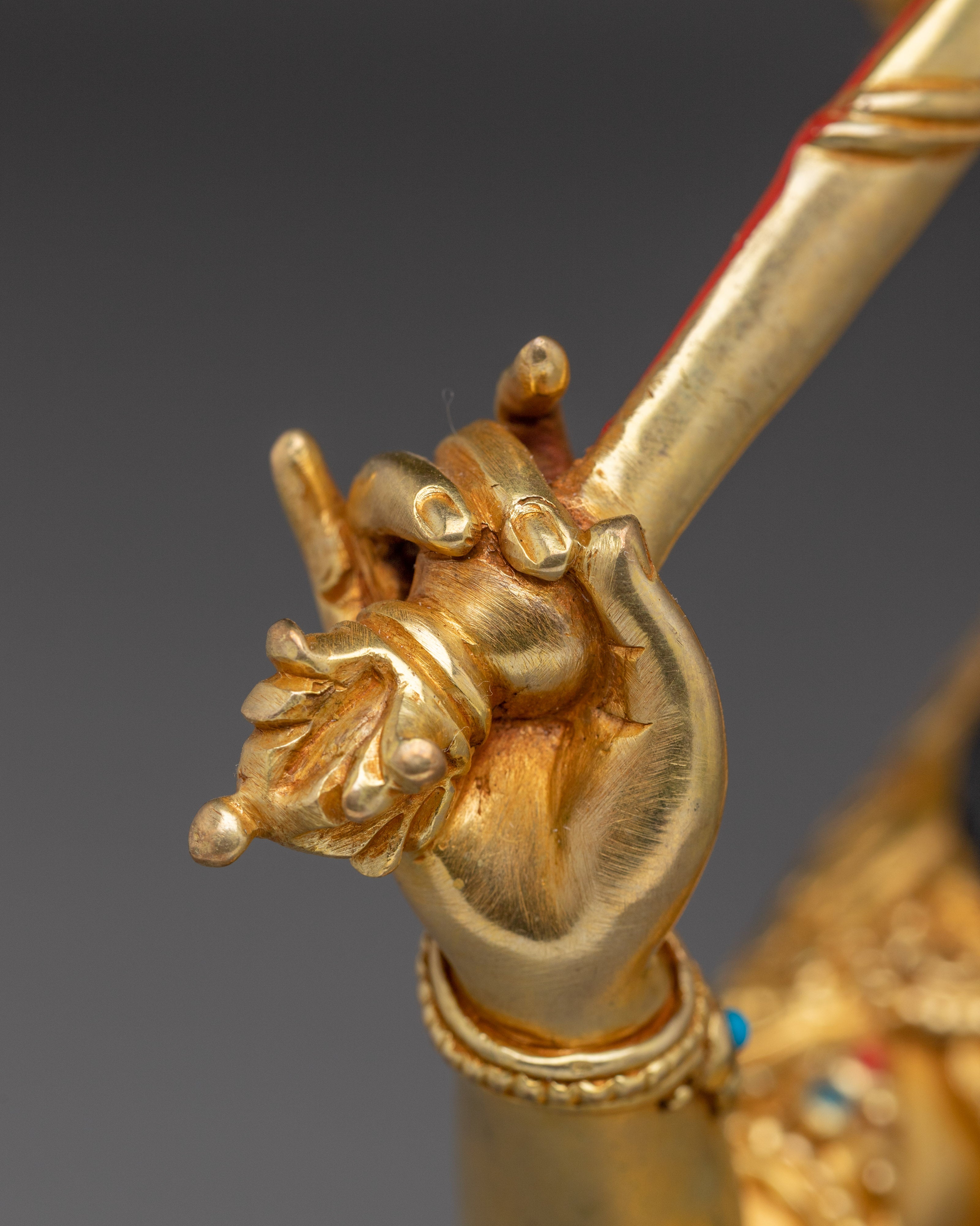 Manjushri Handmade Statue | Buddhist Revered Deity