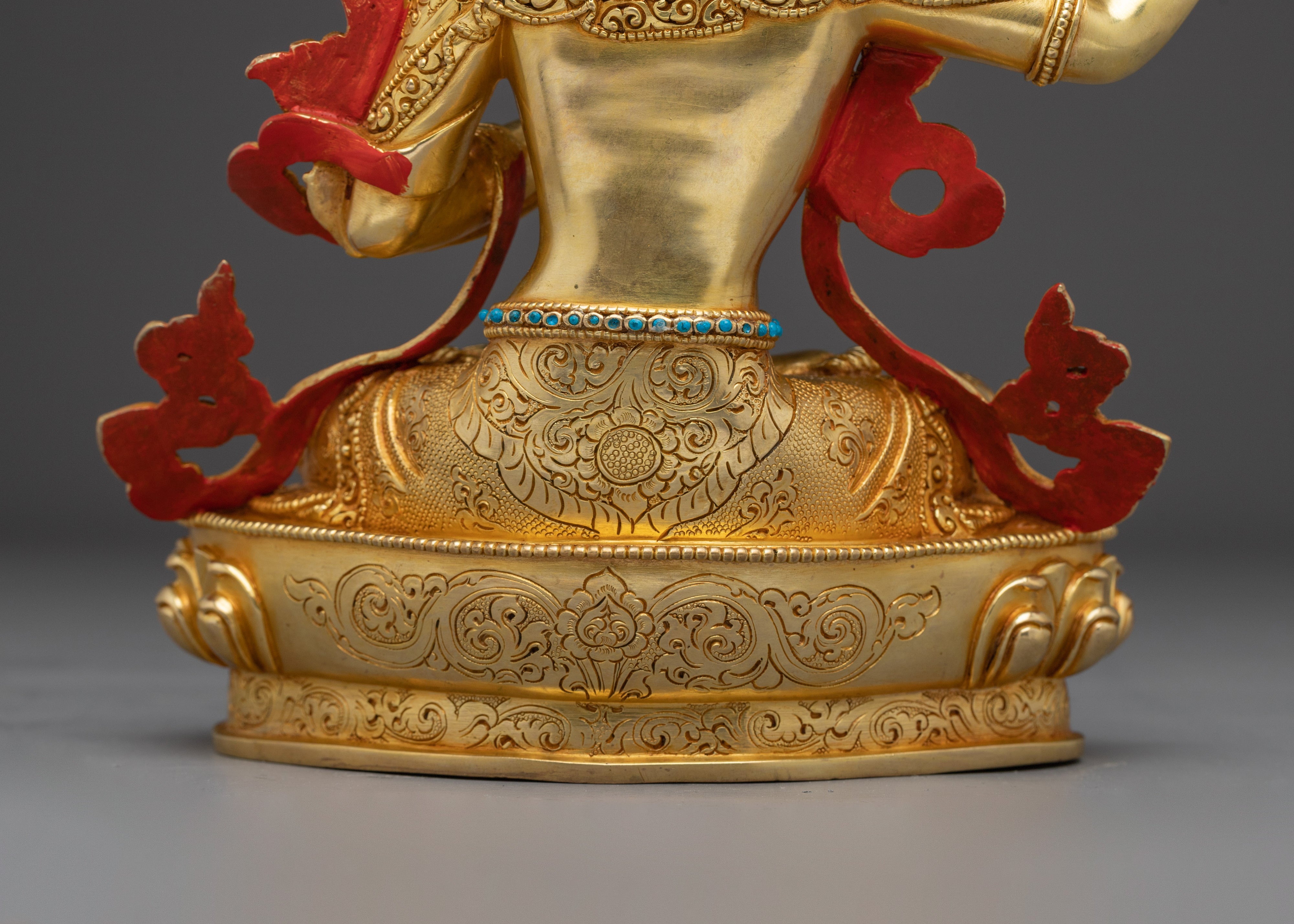 Manjushri Handmade Statue | Buddhist Revered Deity