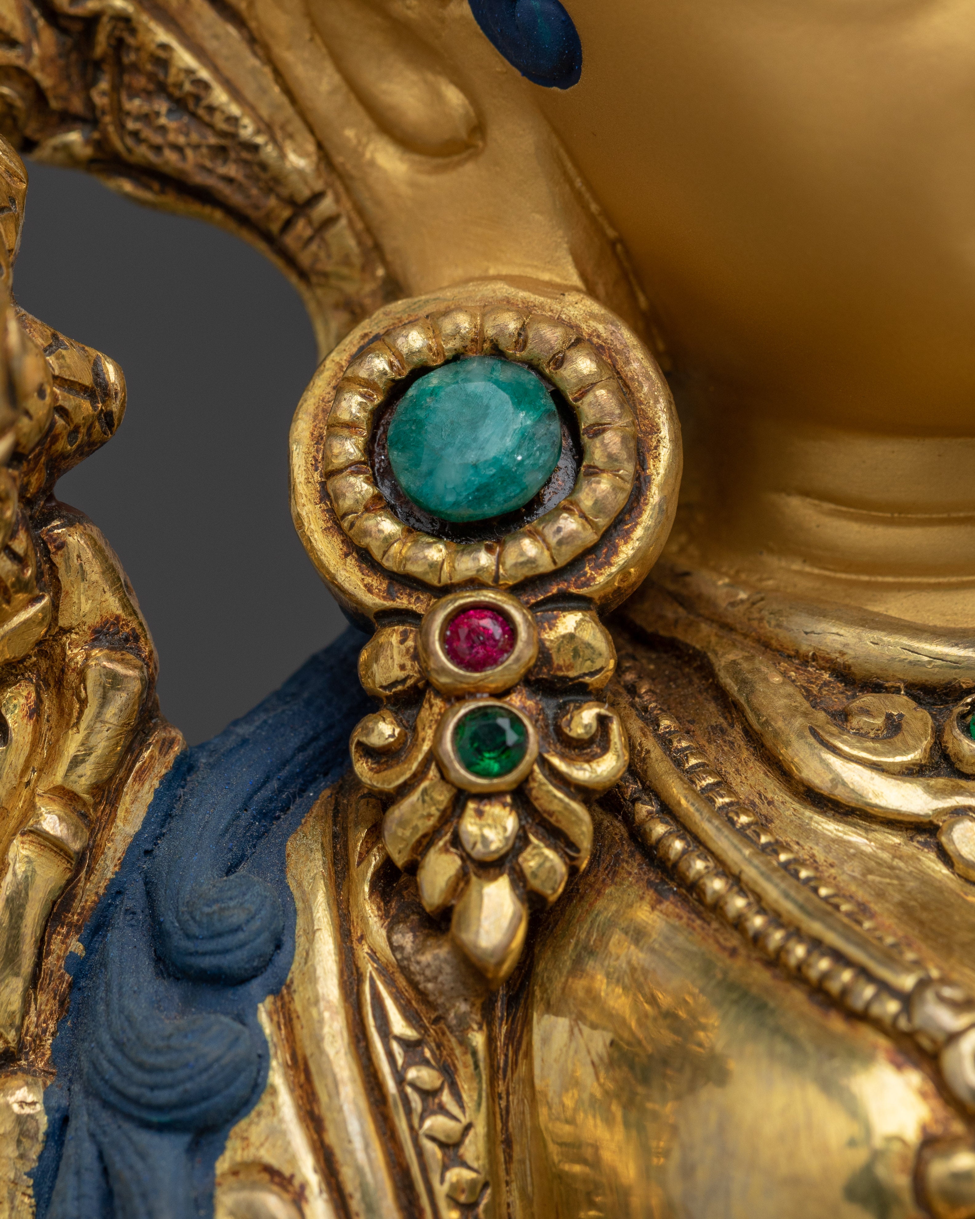 Radiant Statue of Bodhisattva Green Tara | Shyama Tara - Mother of Liberation