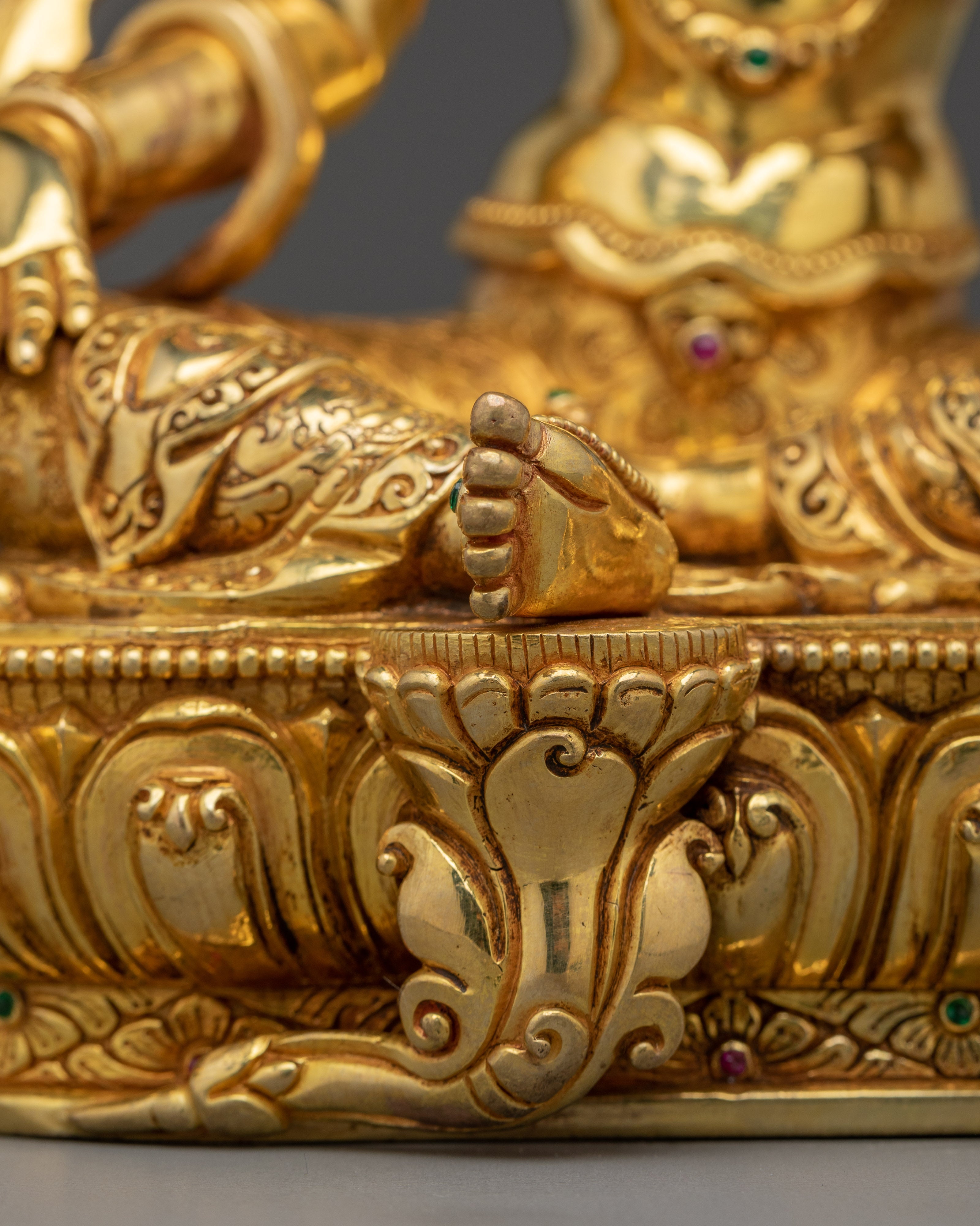 Handmade Statue of Shyama Tara | Green Tara - Mother of Liberation