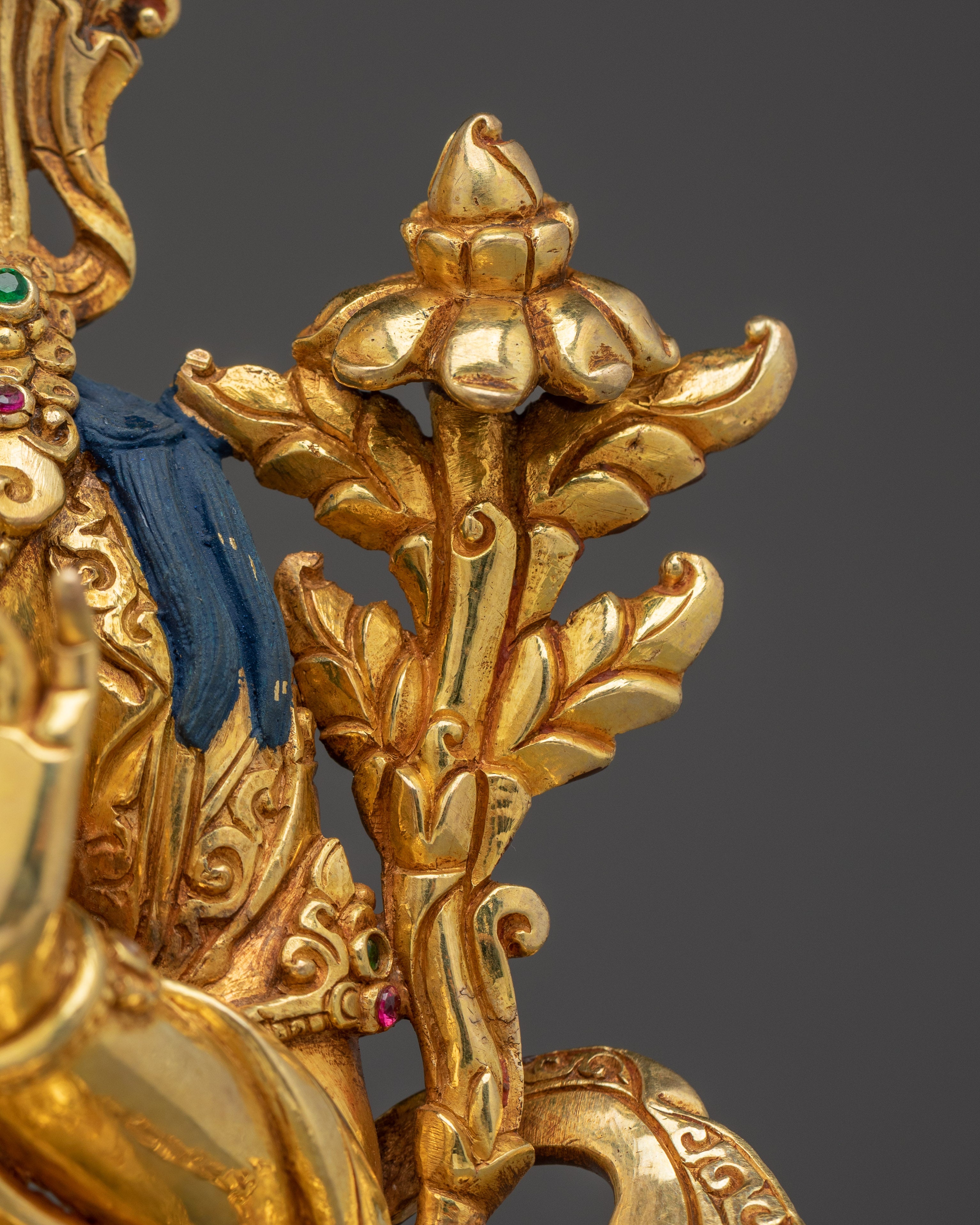 Handmade Statue of Shyama Tara | Green Tara - Mother of Liberation