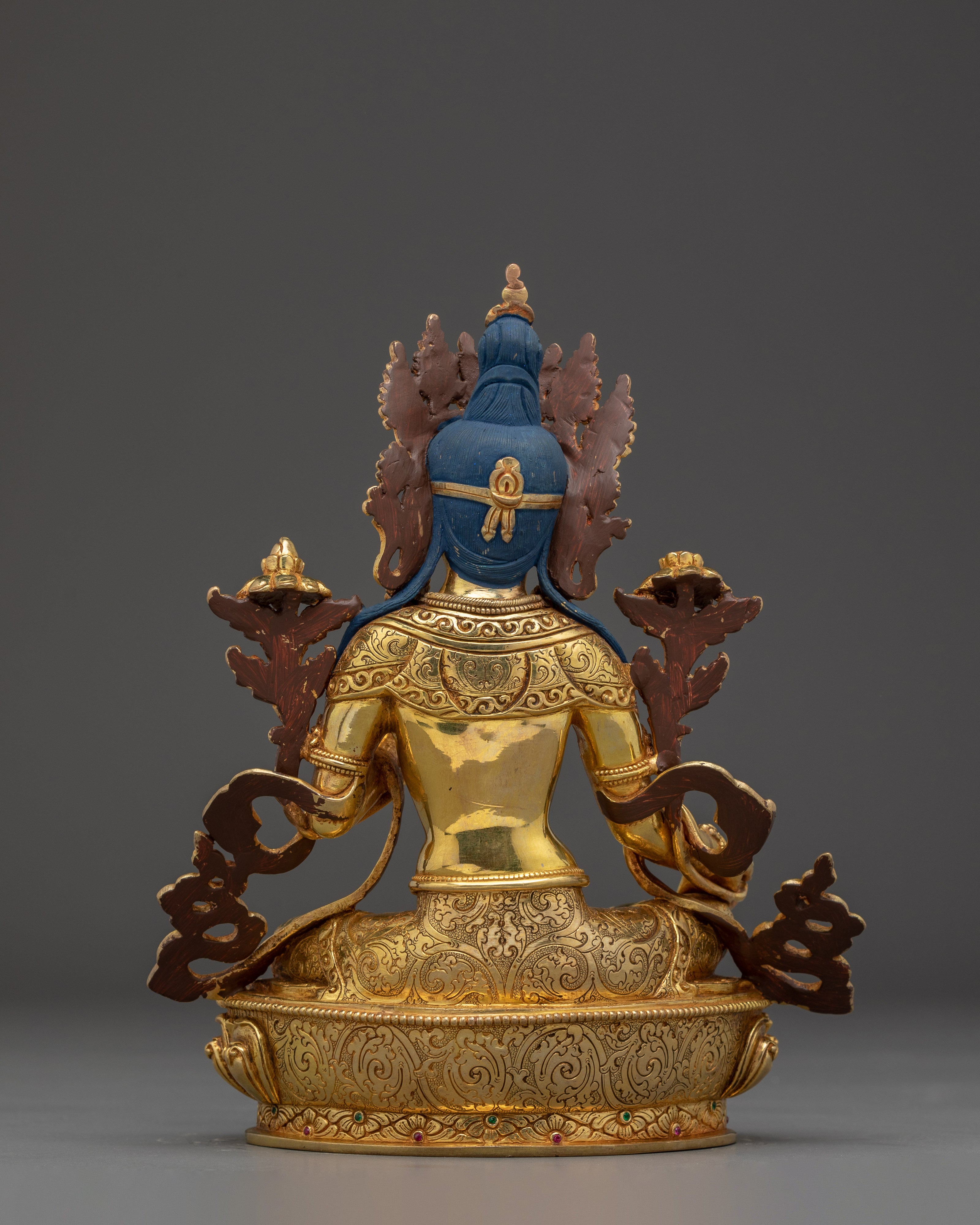 Handmade Statue of Shyama Tara | Green Tara - Mother of Liberation