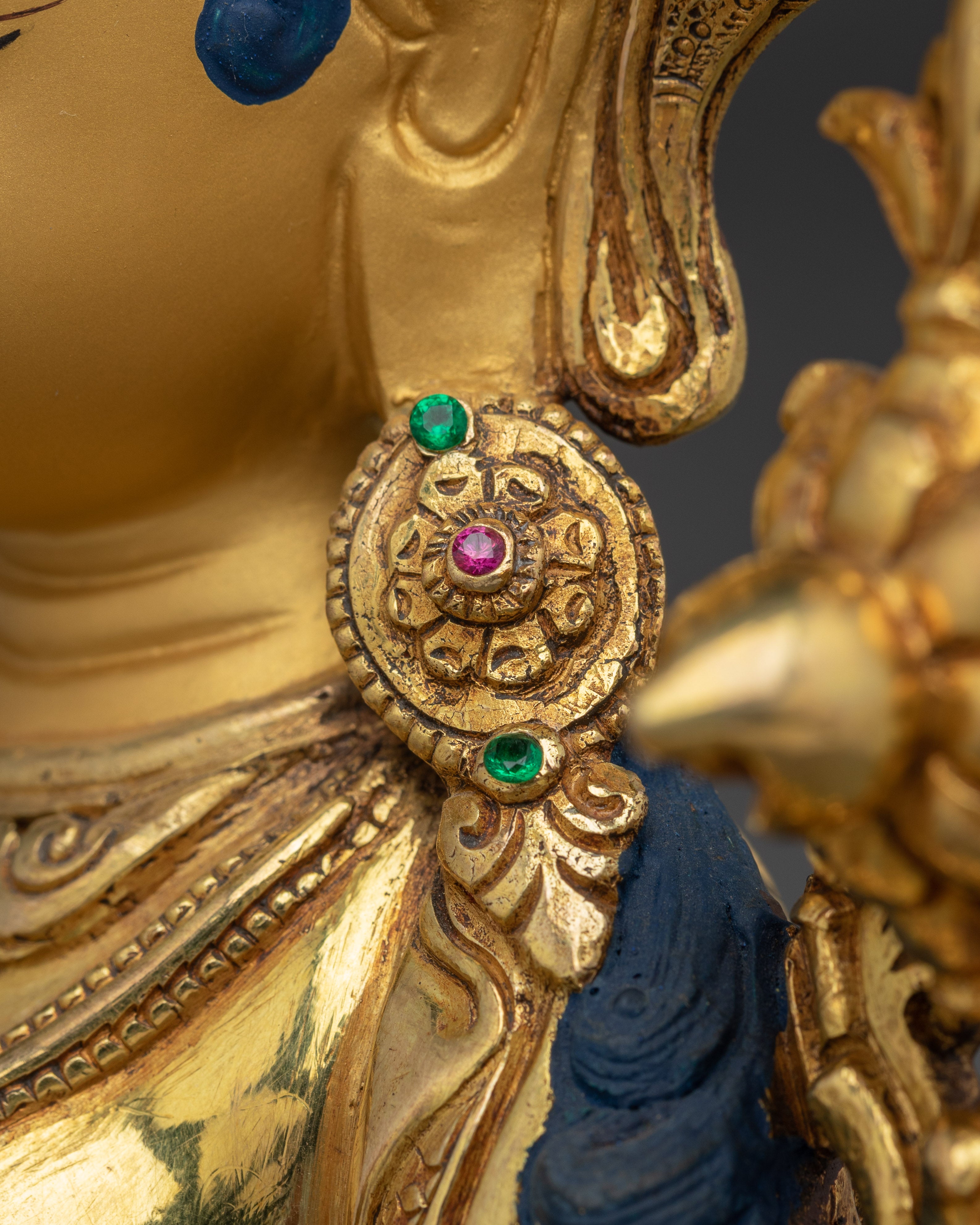 Sacred Feminine Artwork of Green Tara Deity | Bodhisattva of Compassion